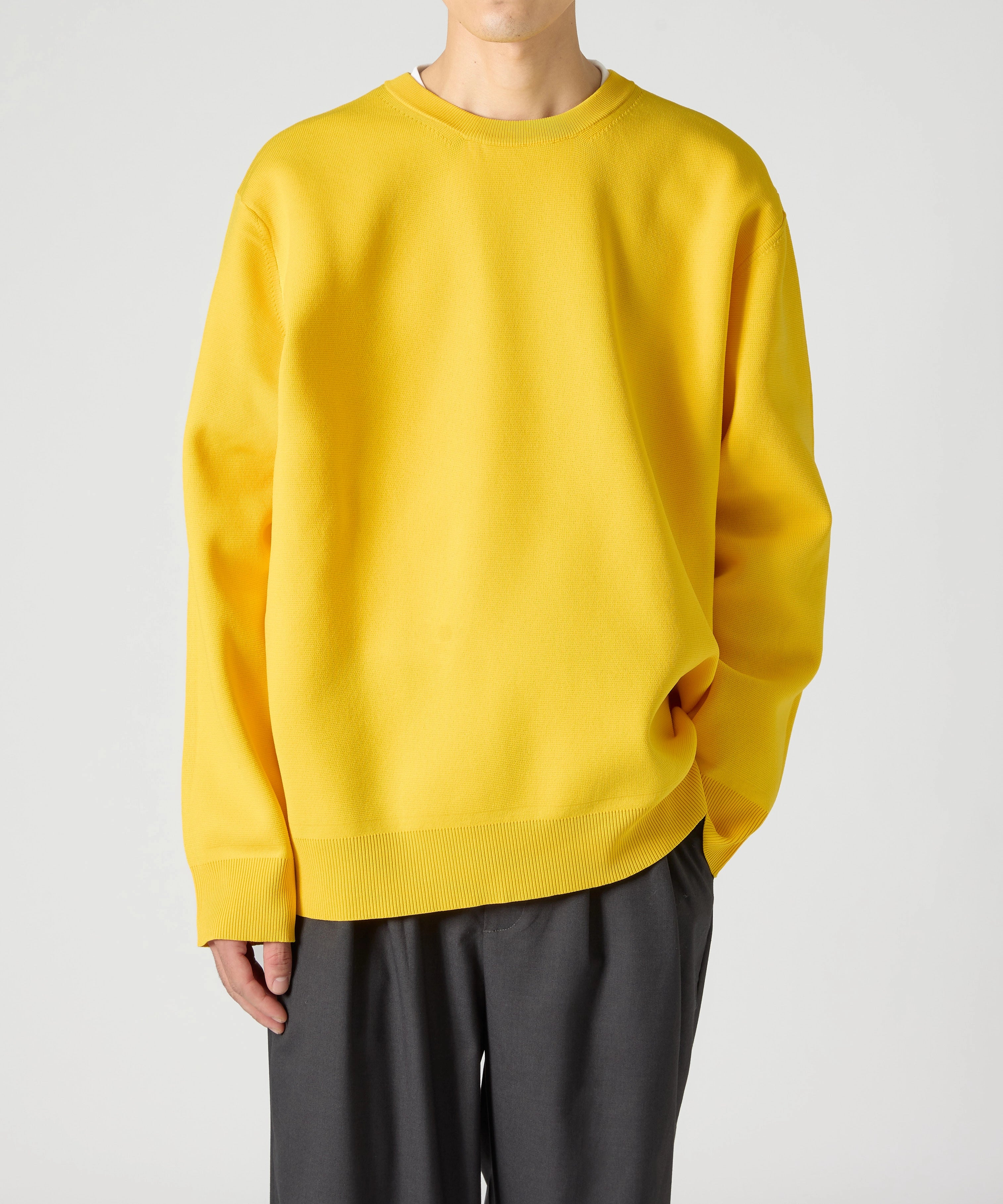 MILANO CREWNECK KNIT【YELLOW】