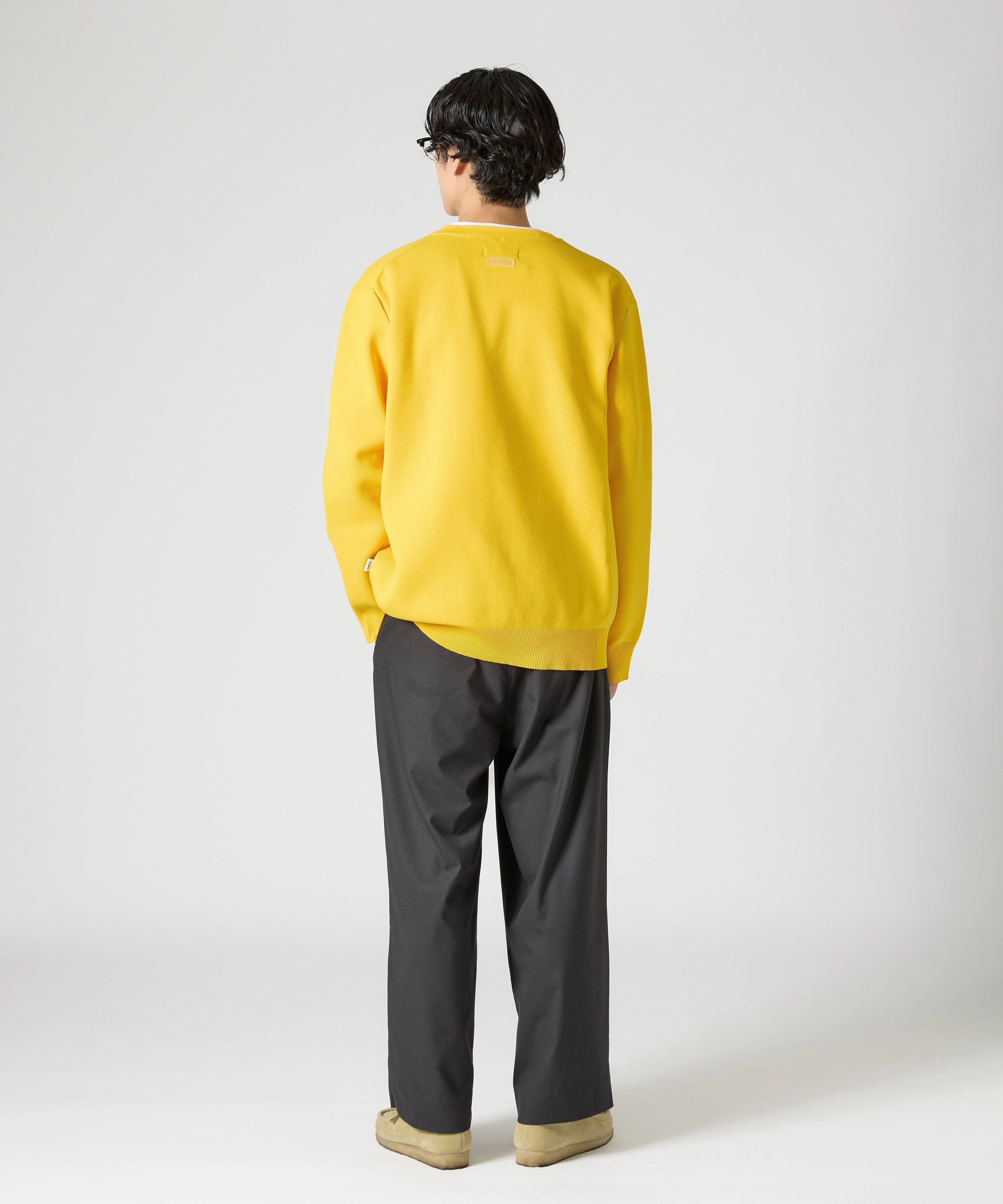 MILANO CREWNECK KNIT【YELLOW】