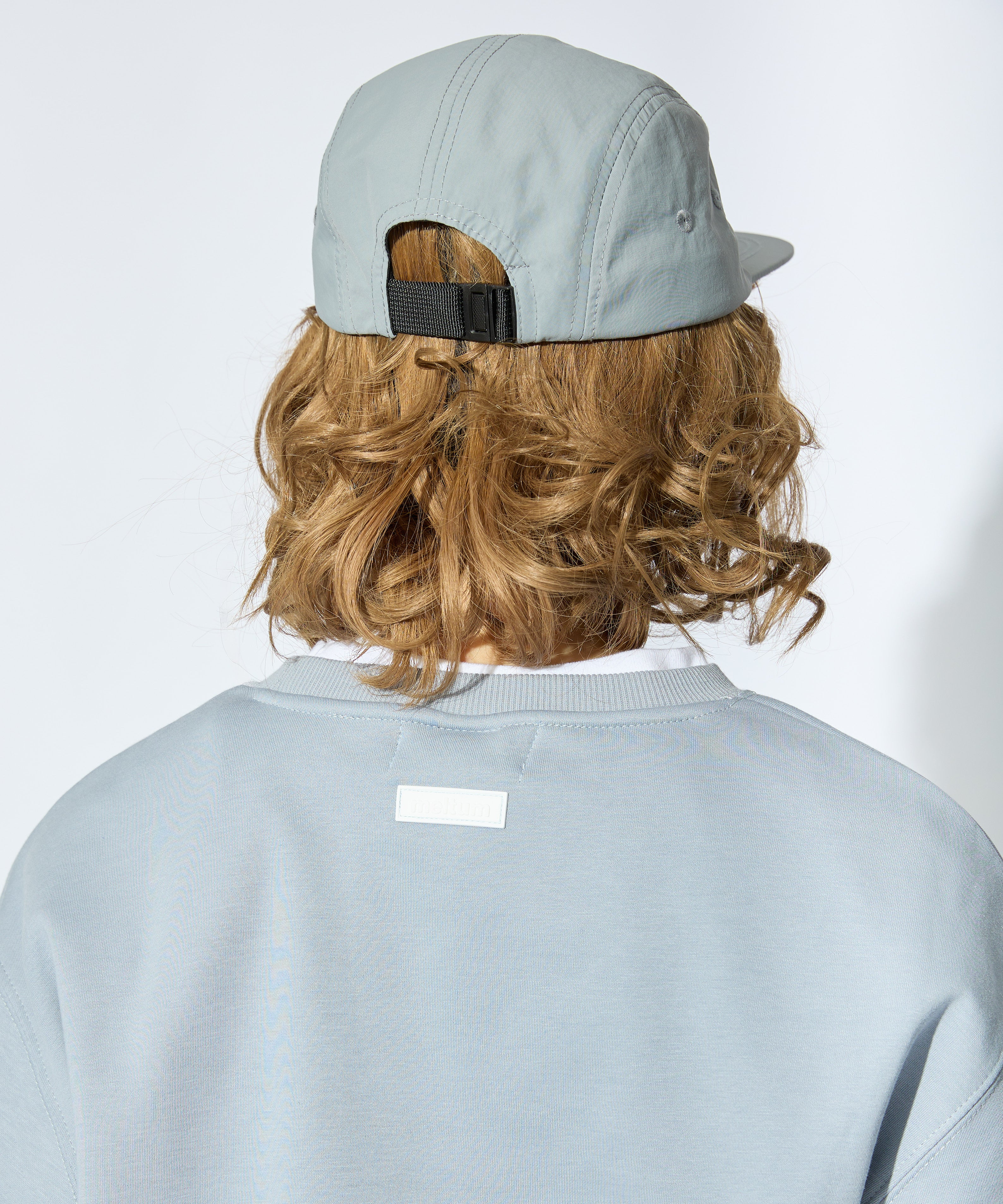 EMBROIDERY LOGO CAP【GREY】