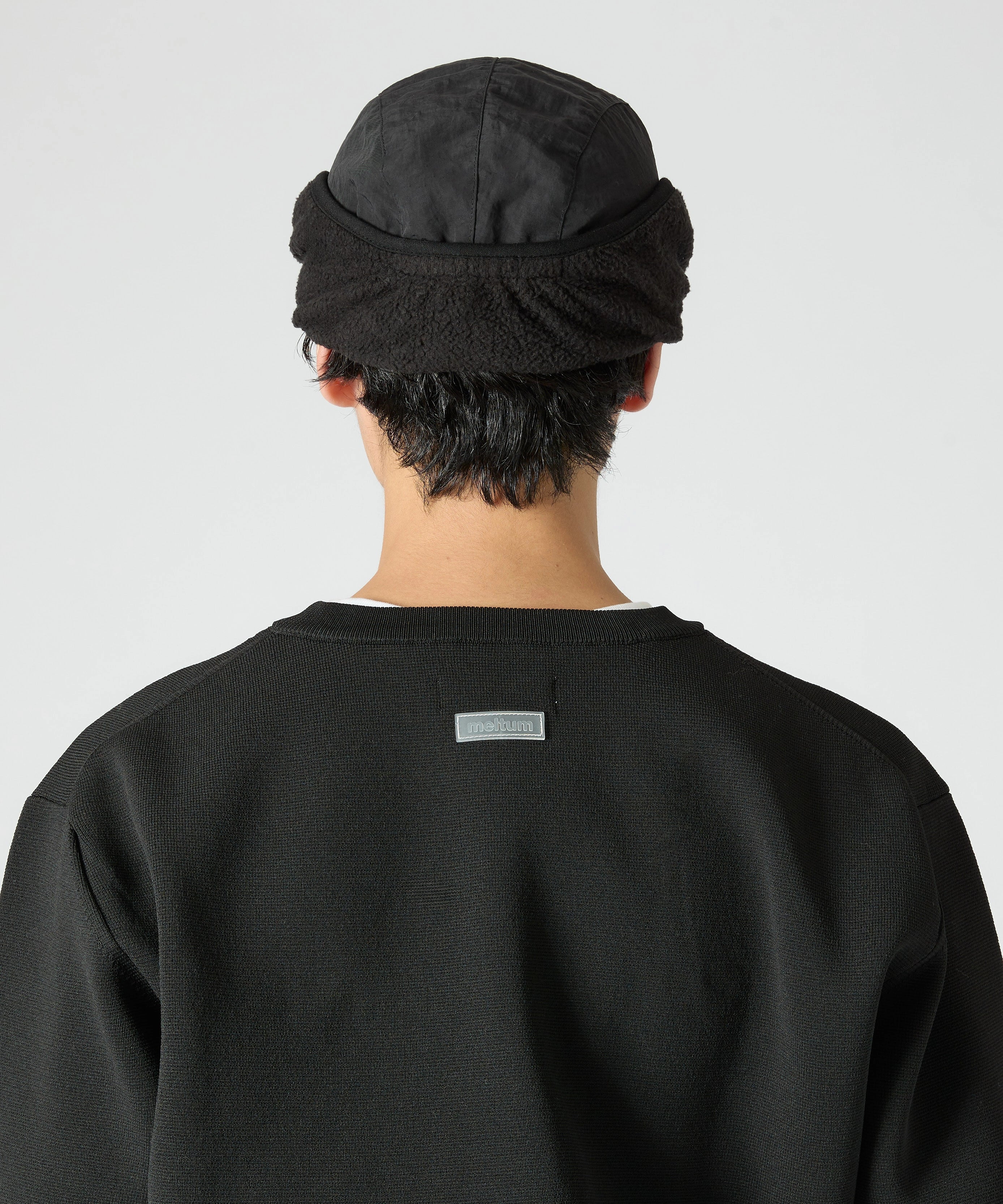 EAR FLAP CAP【BLACK】