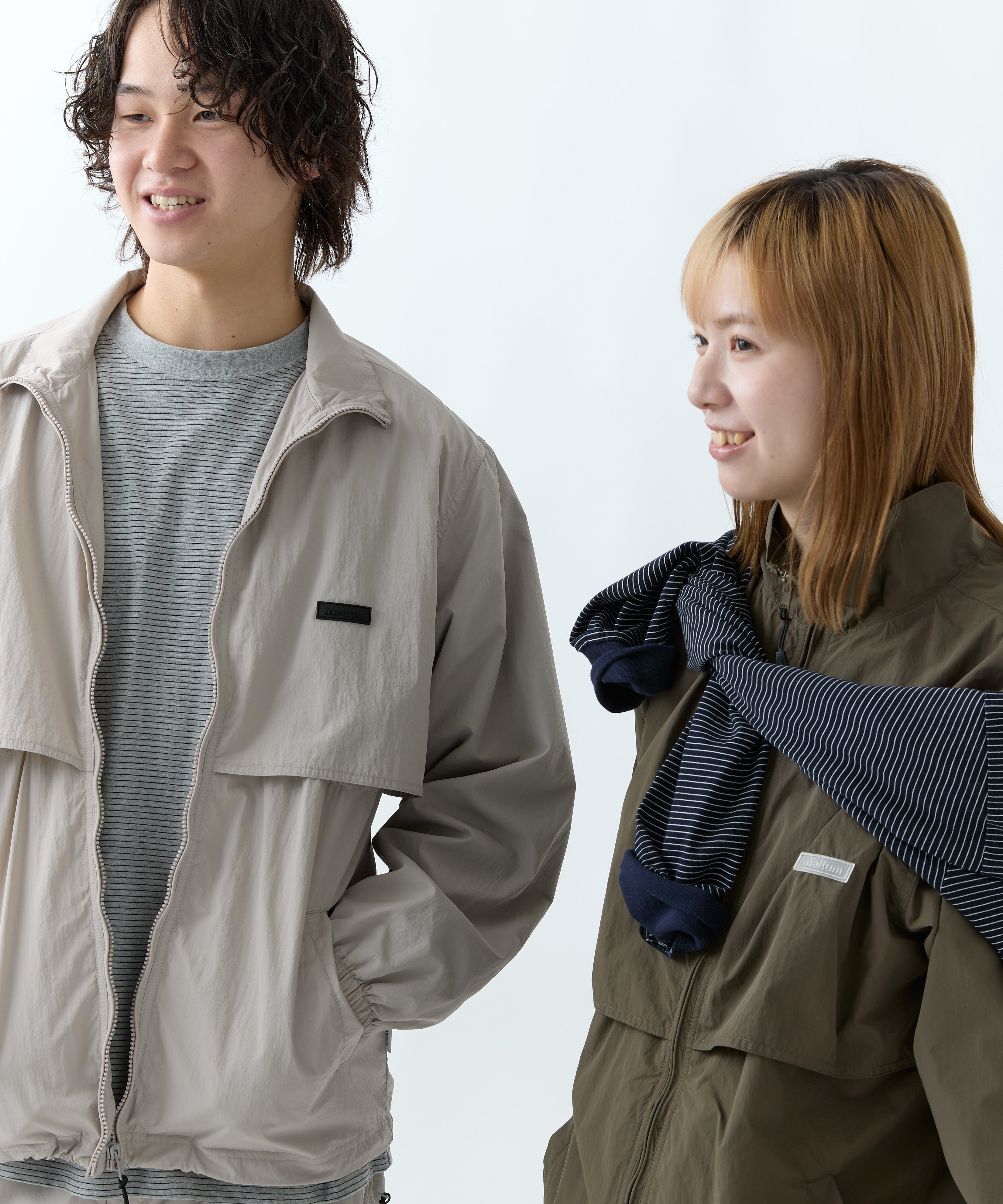 ALL-ROUND ZIP UP JACKET【L.GREY】