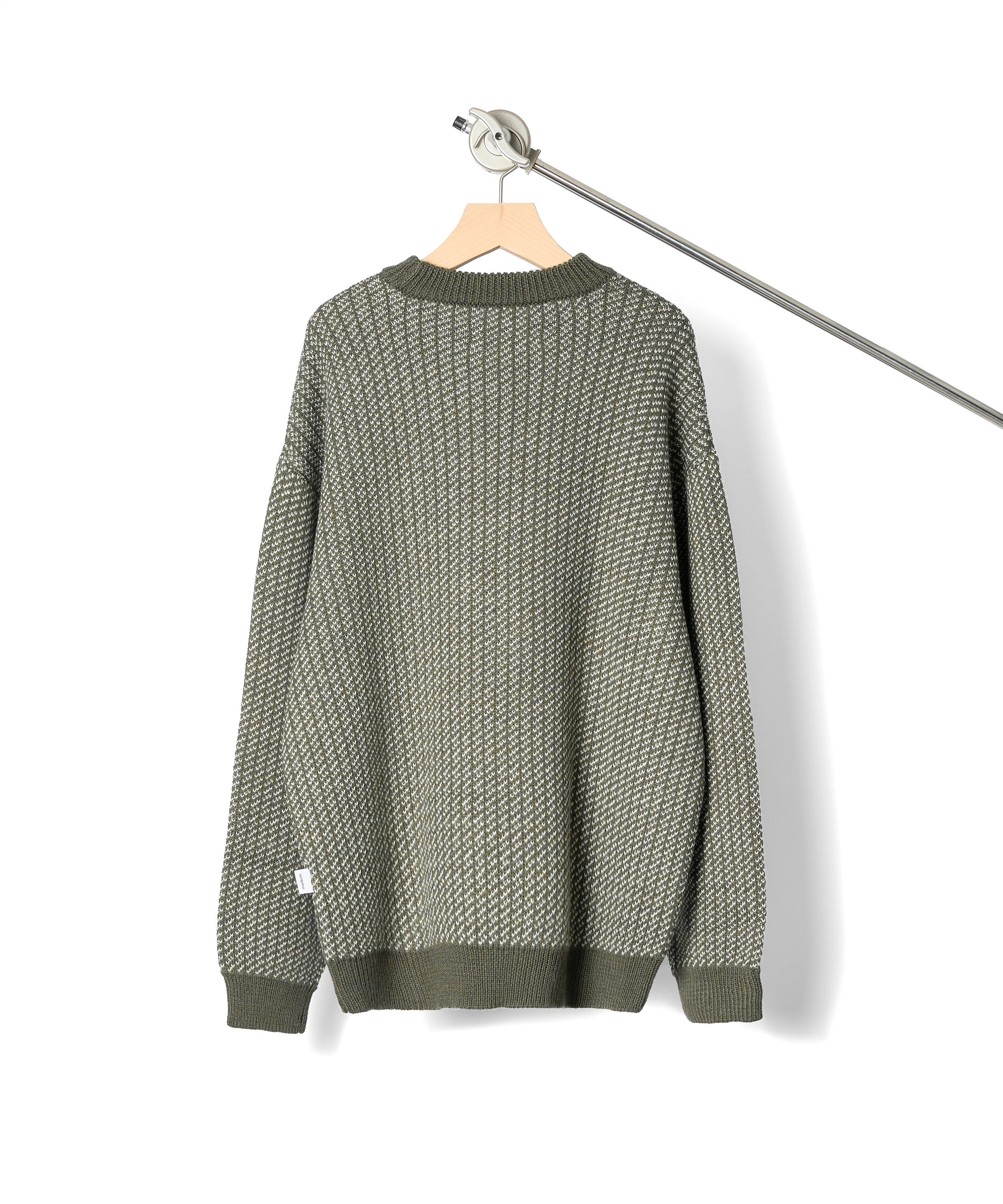 BIRDSEYE KNIT【GREEN】