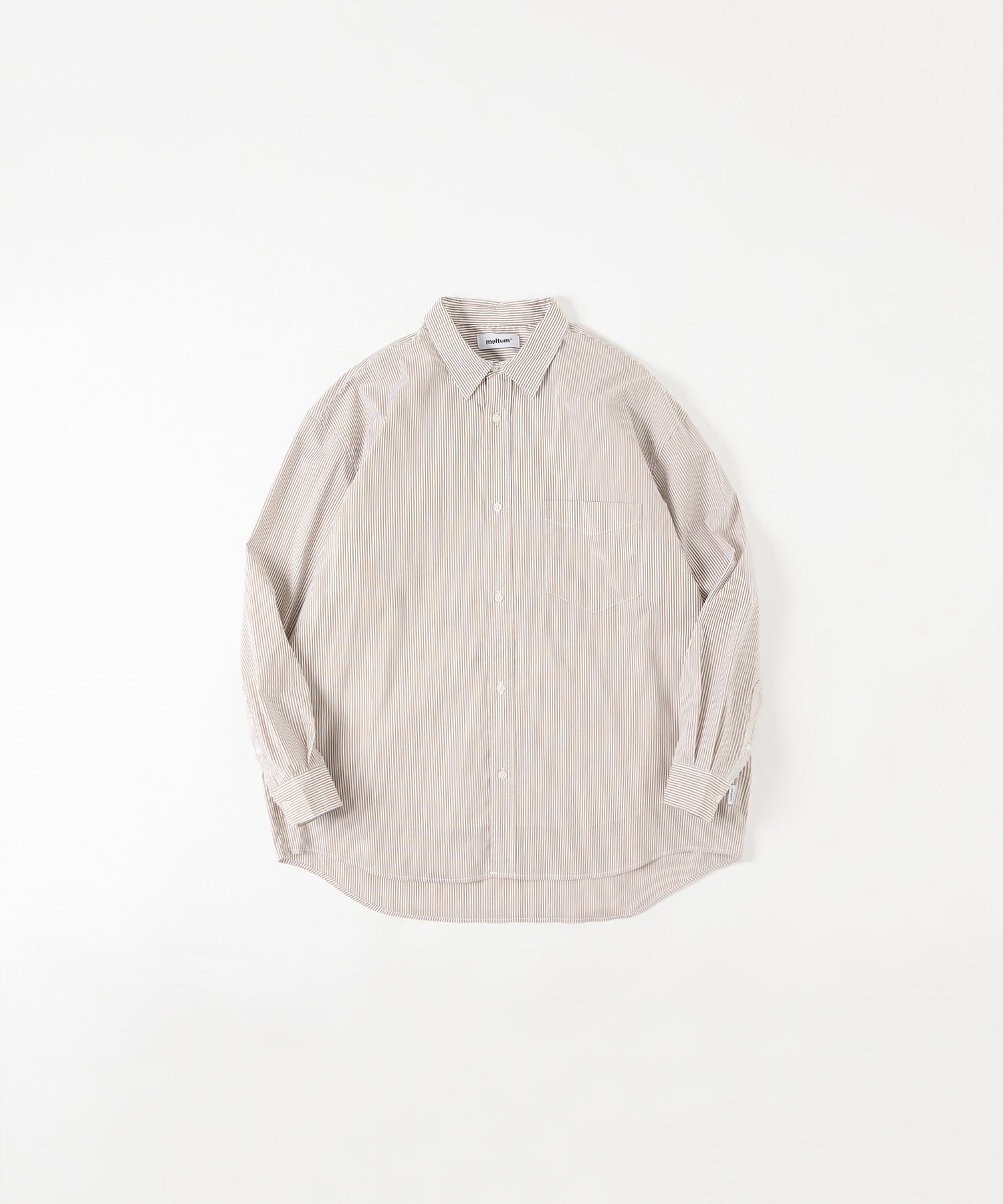 LOOSE STRIPE SHIRT L/S