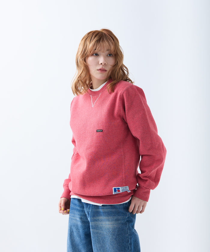 ×RUSSELL ATHLETIC STANDARD CREWNECK SWEAT OVERDYE