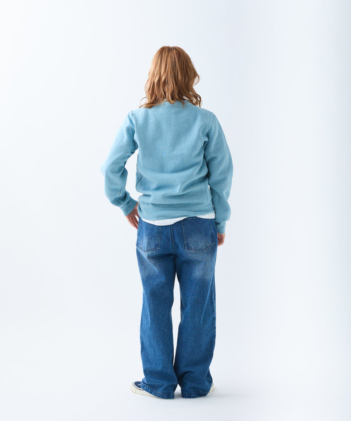 ×RUSSELL ATHLETIC STANDARD CREWNECK SWEAT OVERDYE