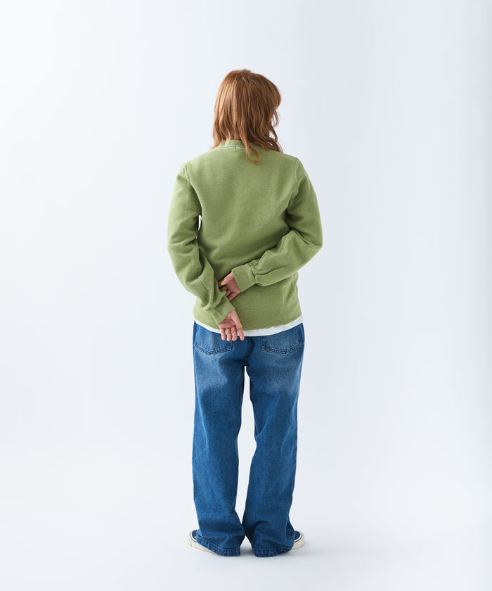 ×RUSSELL ATHLETIC STANDARD CREWNECK SWEAT OVERDYE