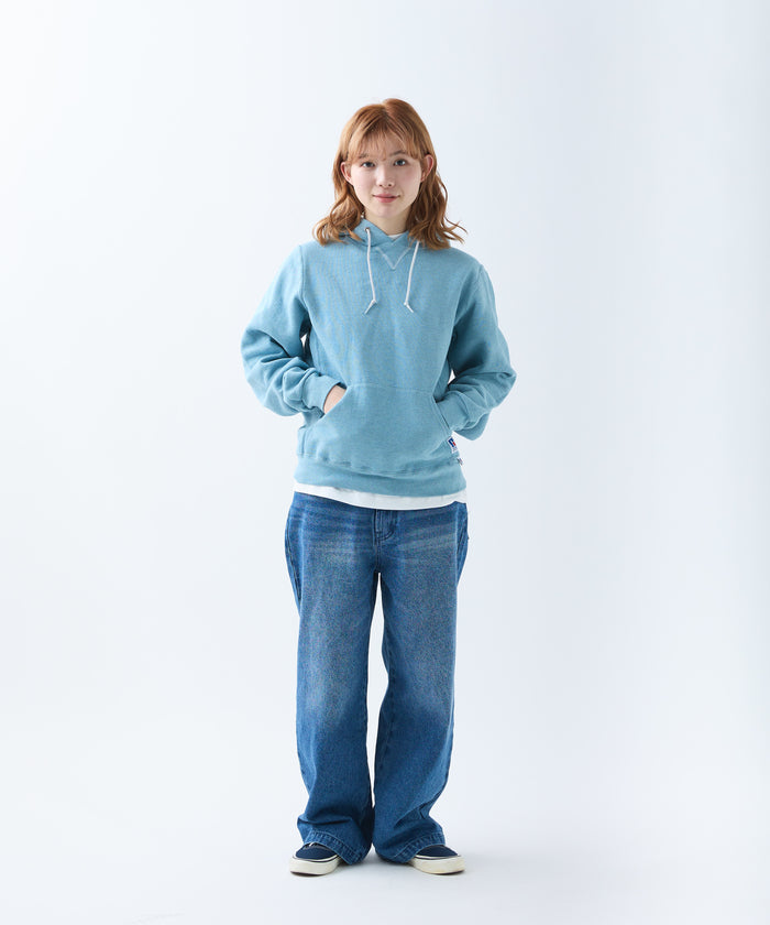 ×RUSSELL ATHLETIC STANDARD SWEAT HOODIE OVERDYE