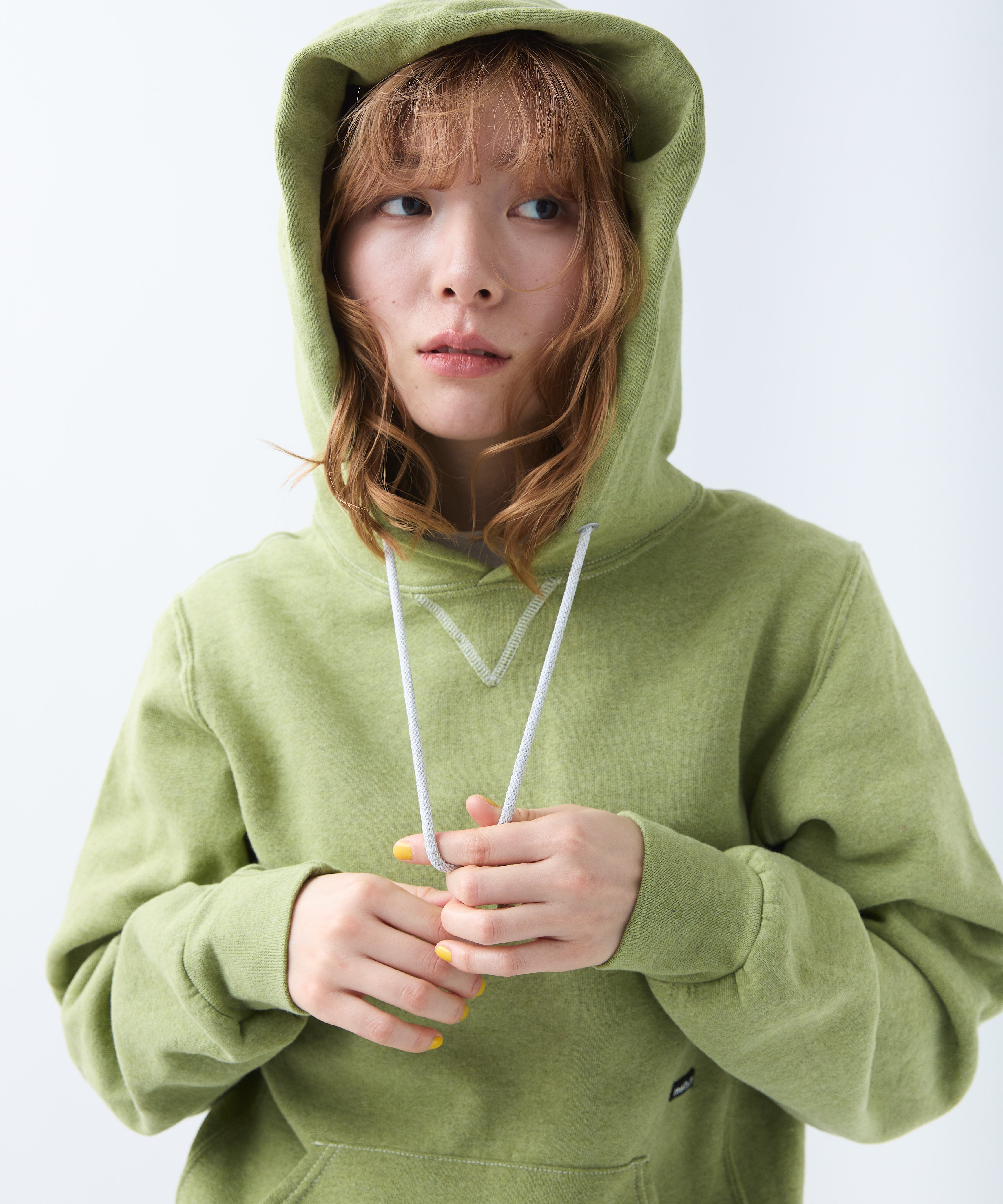 ×RUSSELL ATHLETIC STANDARD SWEAT HOODIE OVERDYE