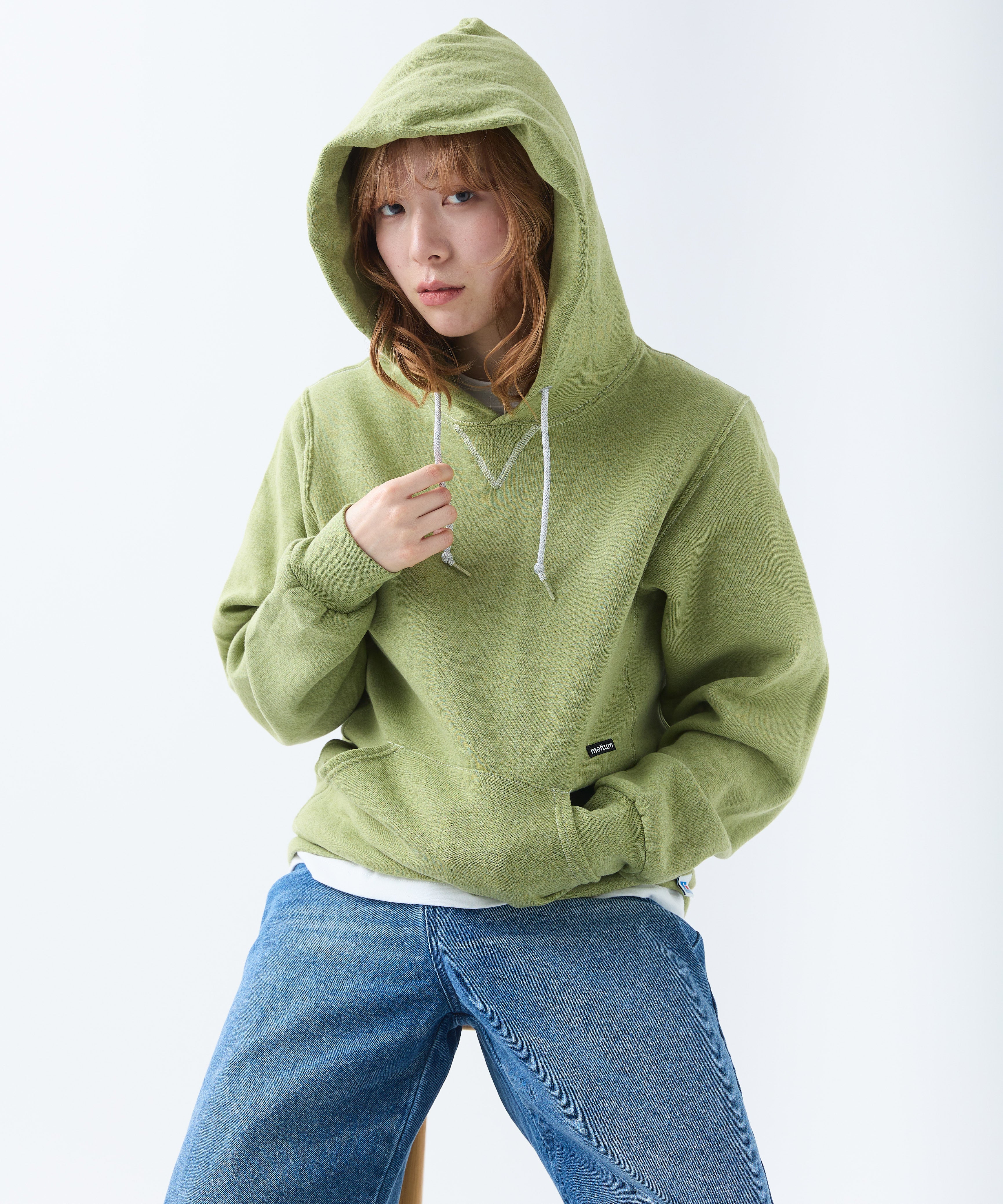 ×RUSSELL ATHLETIC STANDARD SWEAT HOODIE OVERDYE