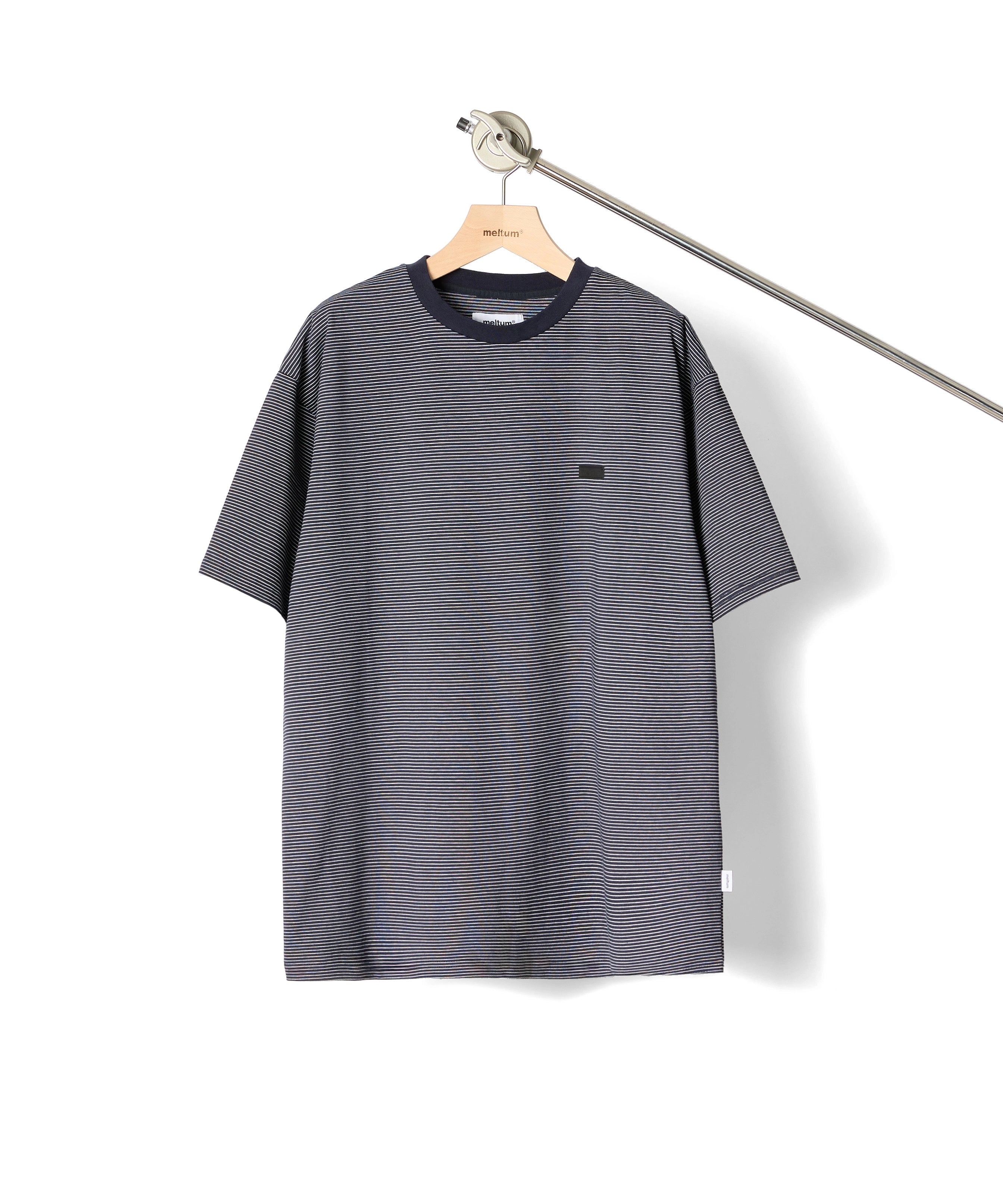 BORDER S/S T-SHIRT【NAVY】