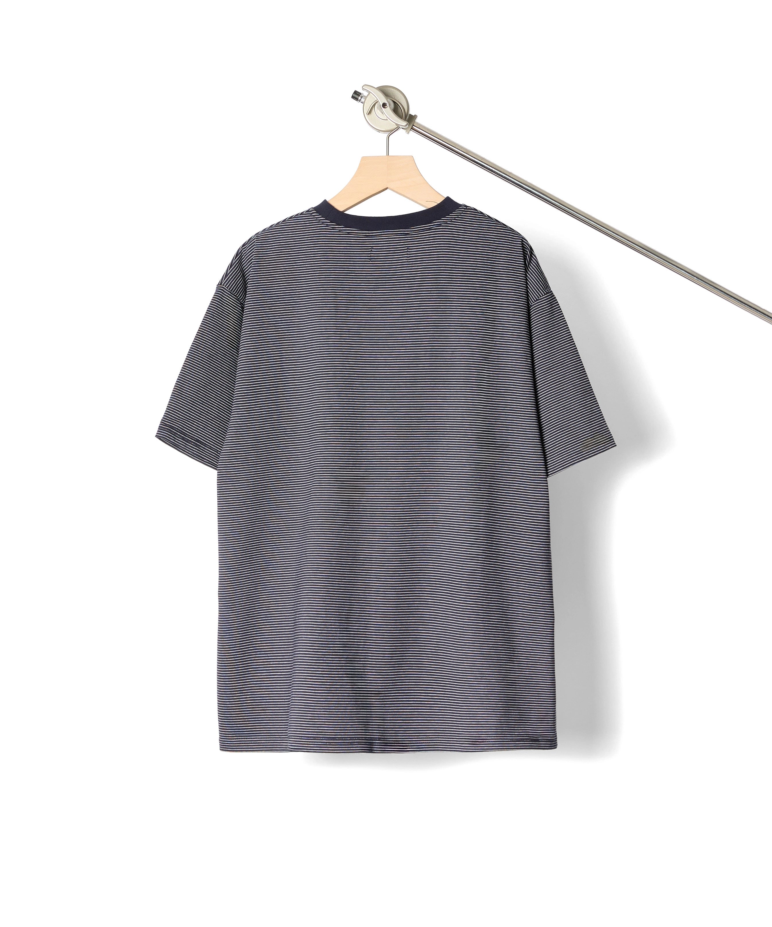 BORDER S/S T-SHIRT【NAVY】