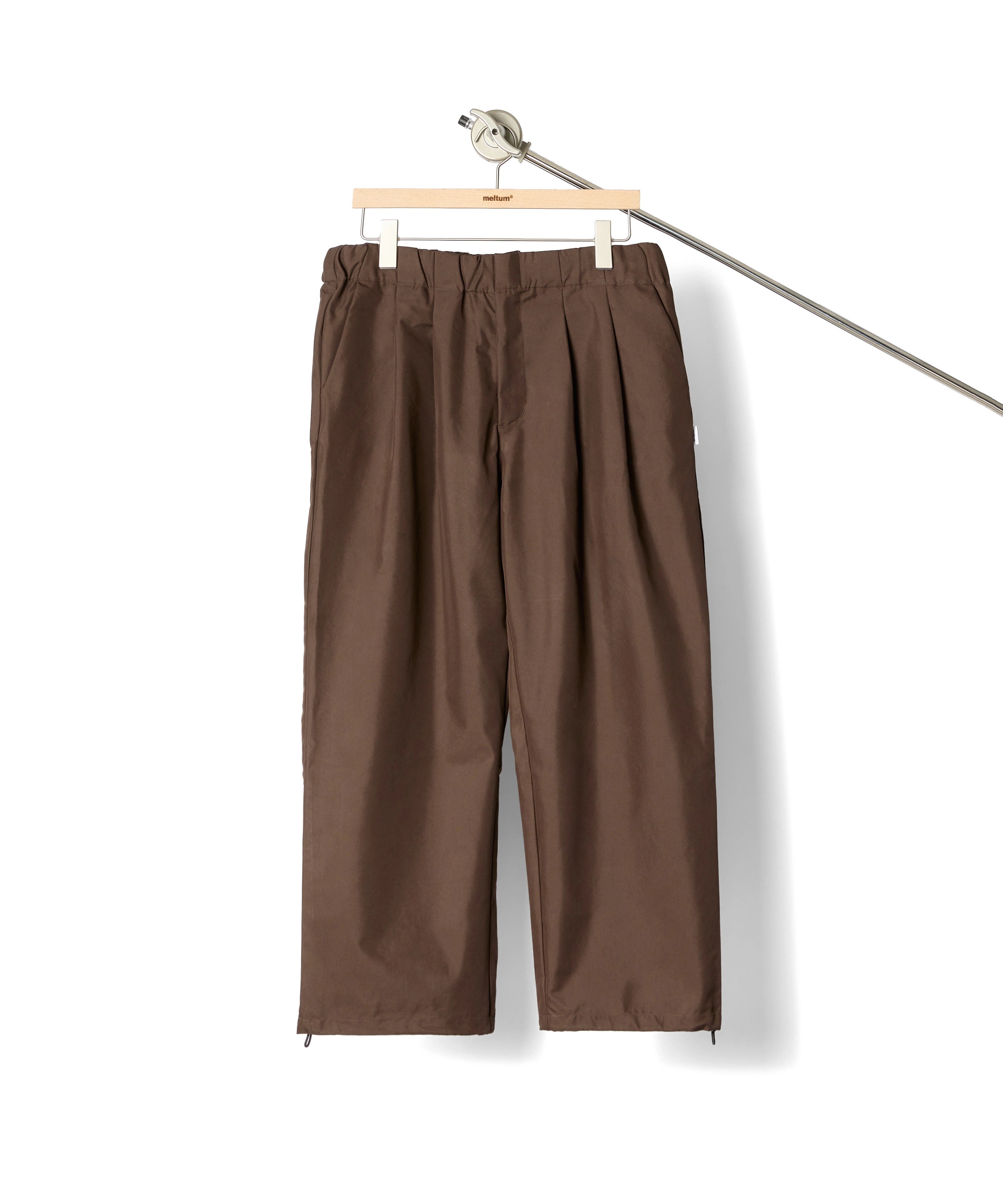 NYLON TWILL STRING PANTS