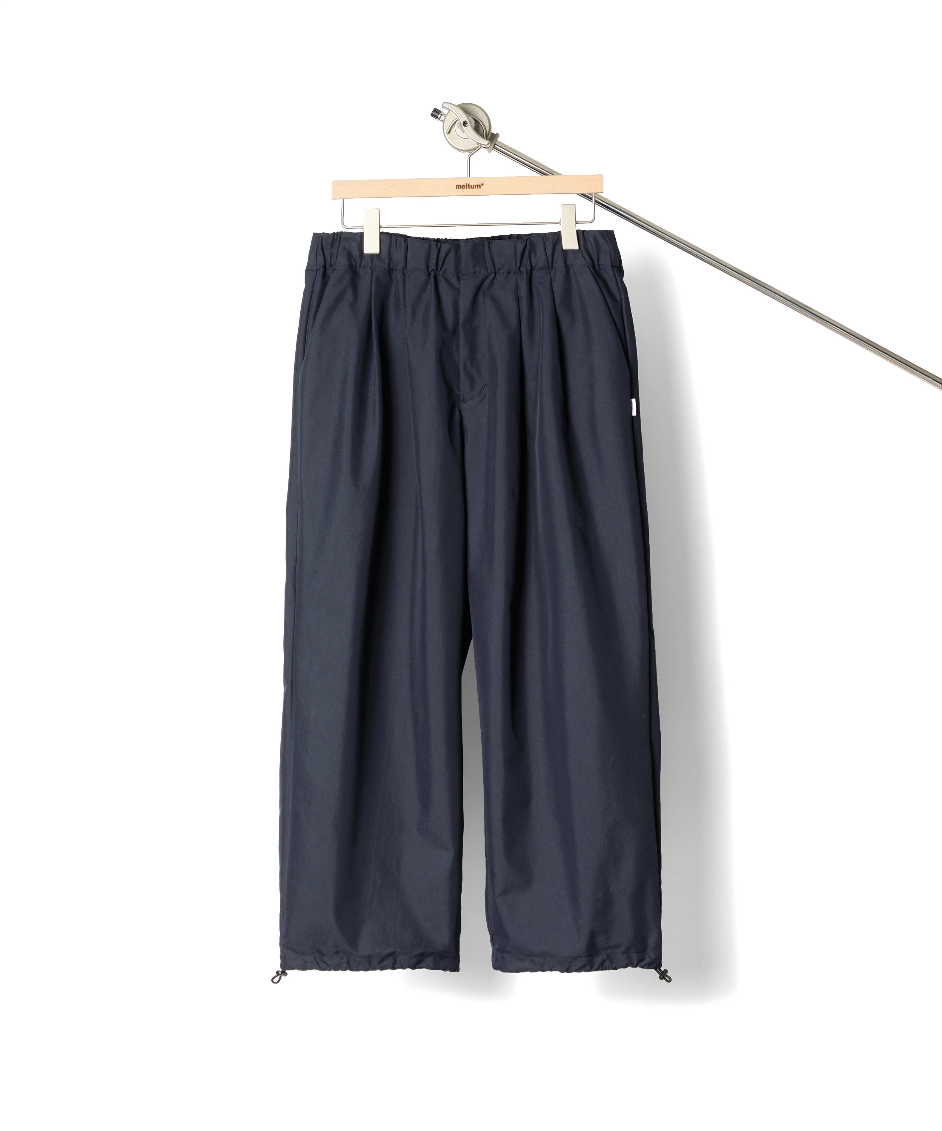 NYLON TWILL STRING PANTS【NAVY】