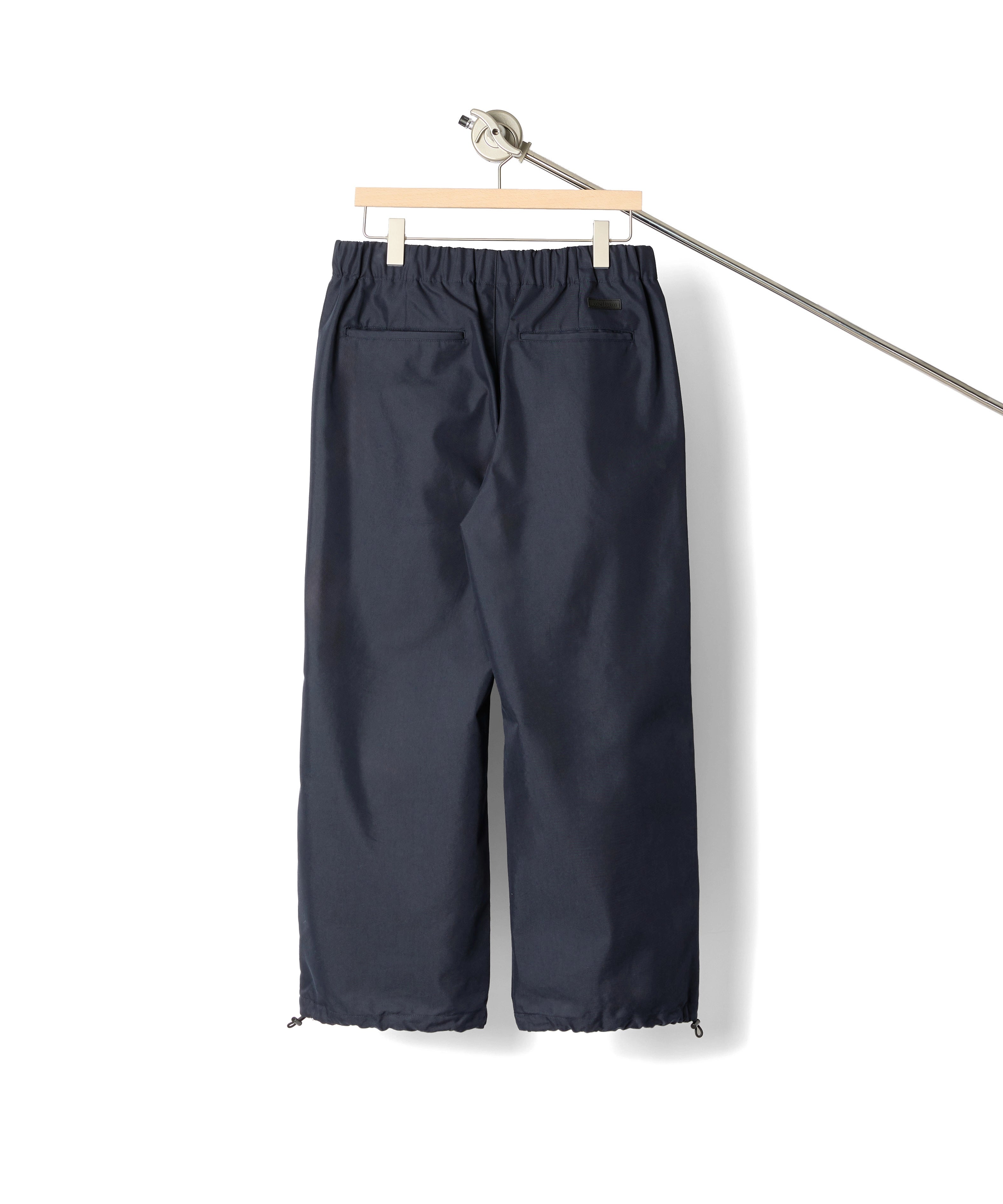 NYLON TWILL STRING PANTS【NAVY】