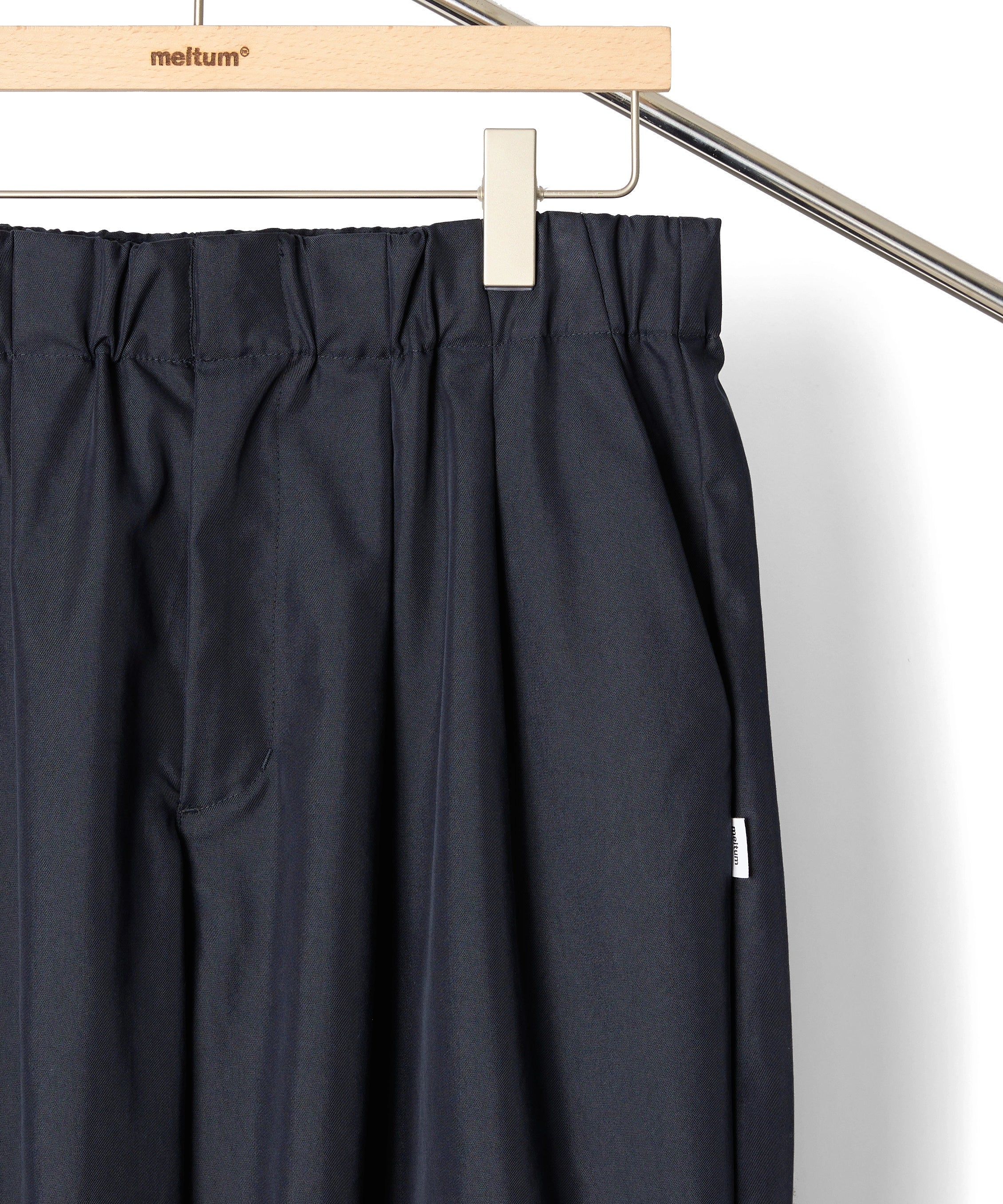 NYLON TWILL STRING PANTS