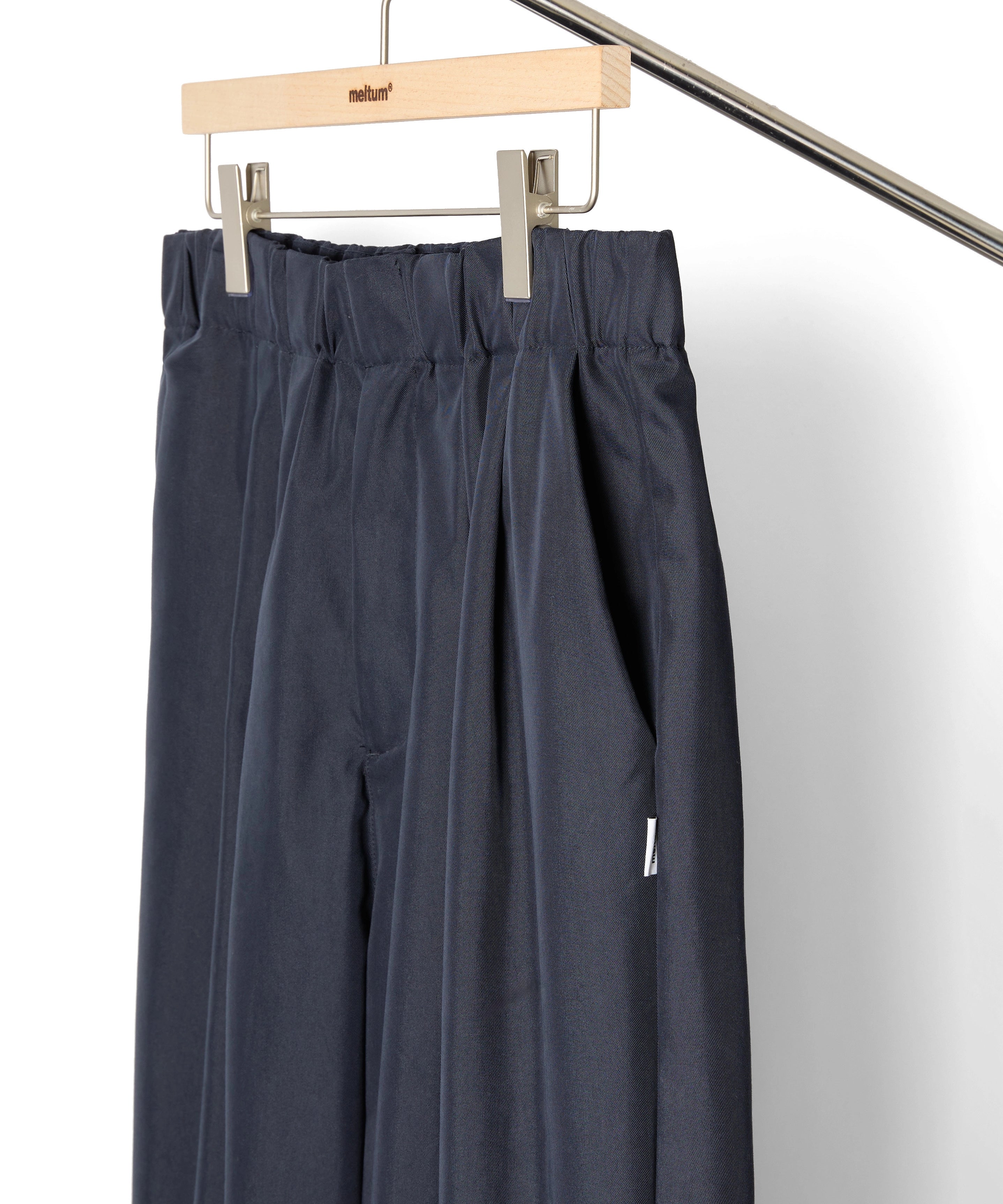 NYLON TWILL STRING PANTS【NAVY】