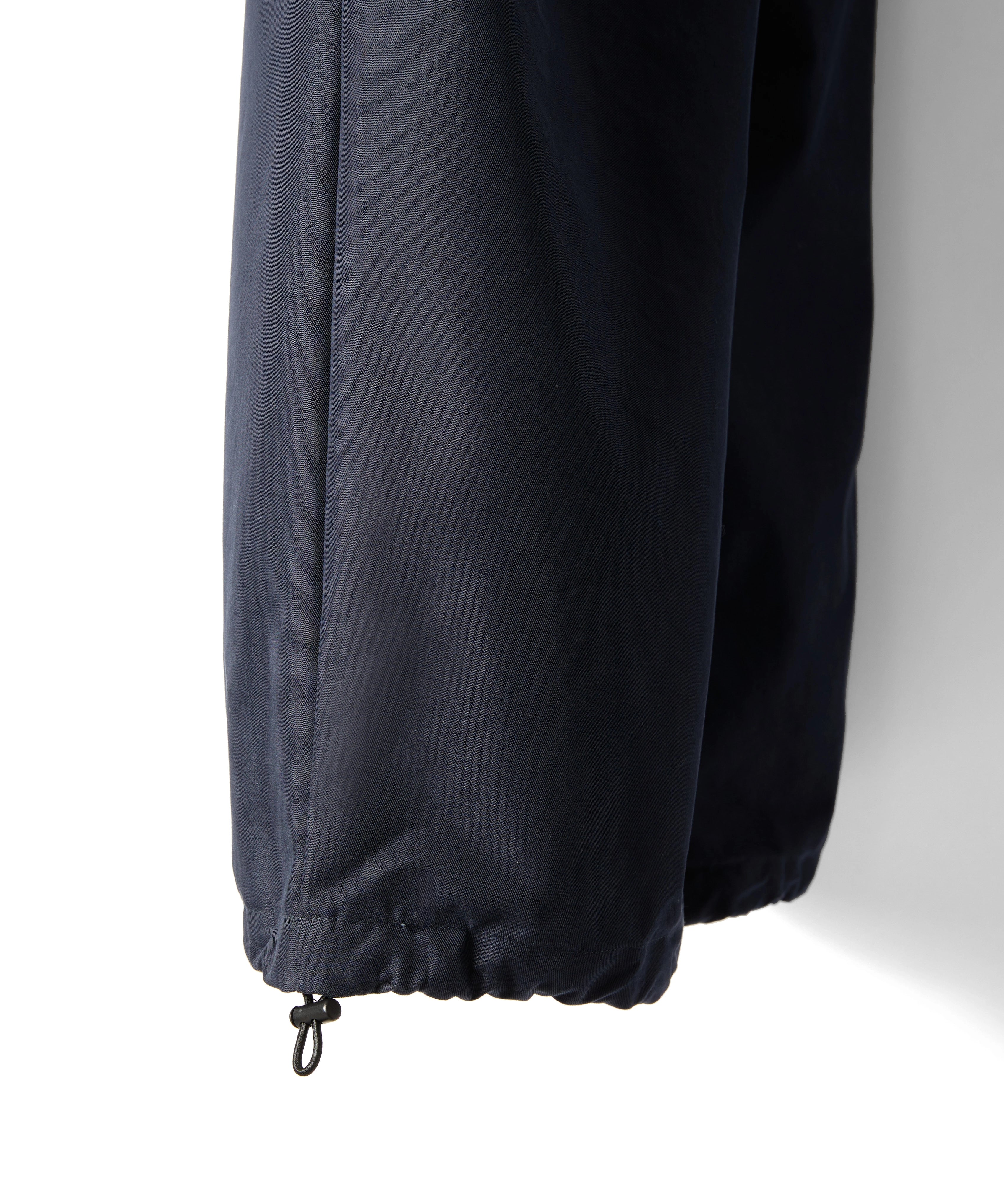 NYLON TWILL STRING PANTS【NAVY】