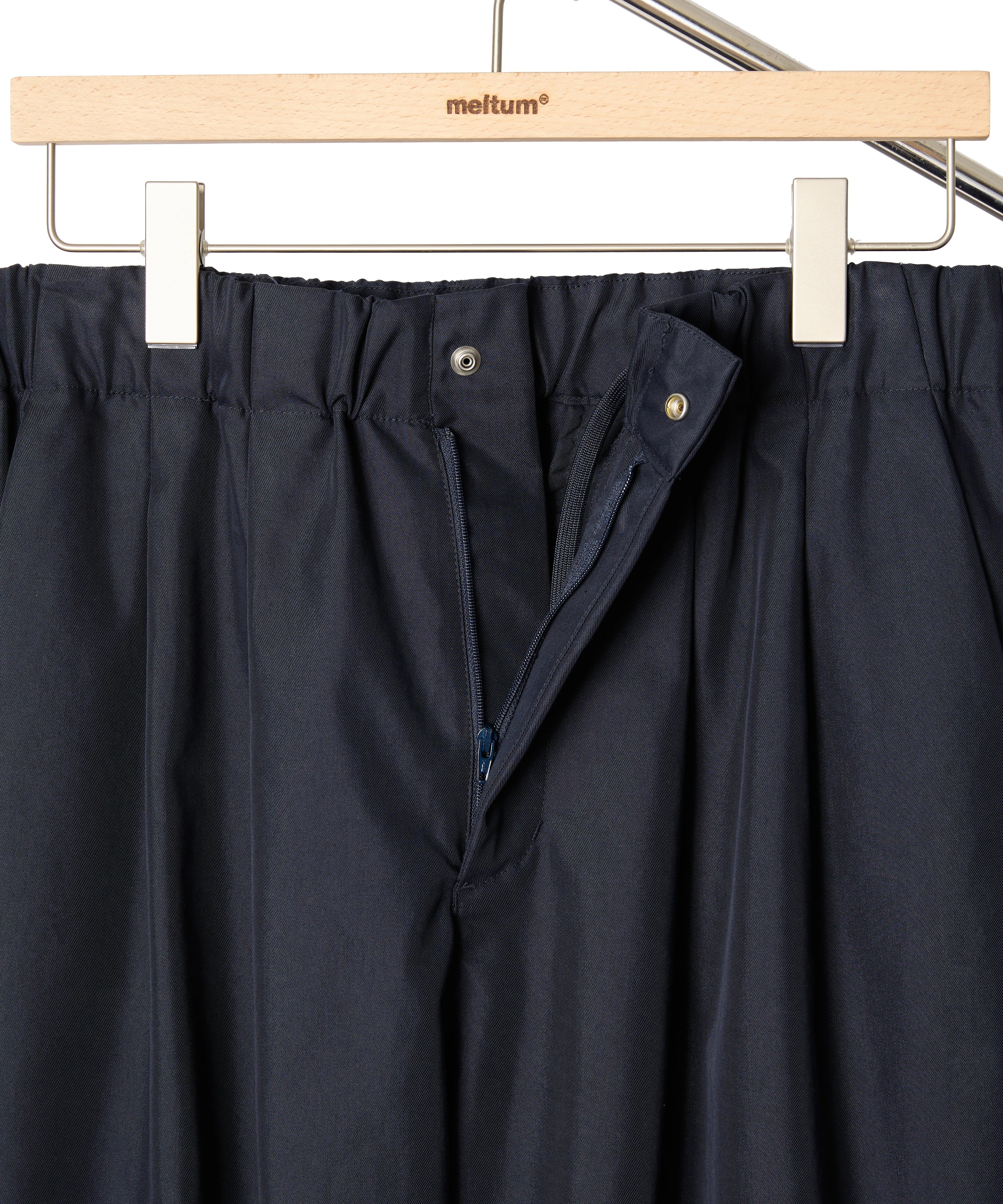 NYLON TWILL STRING PANTS【NAVY】