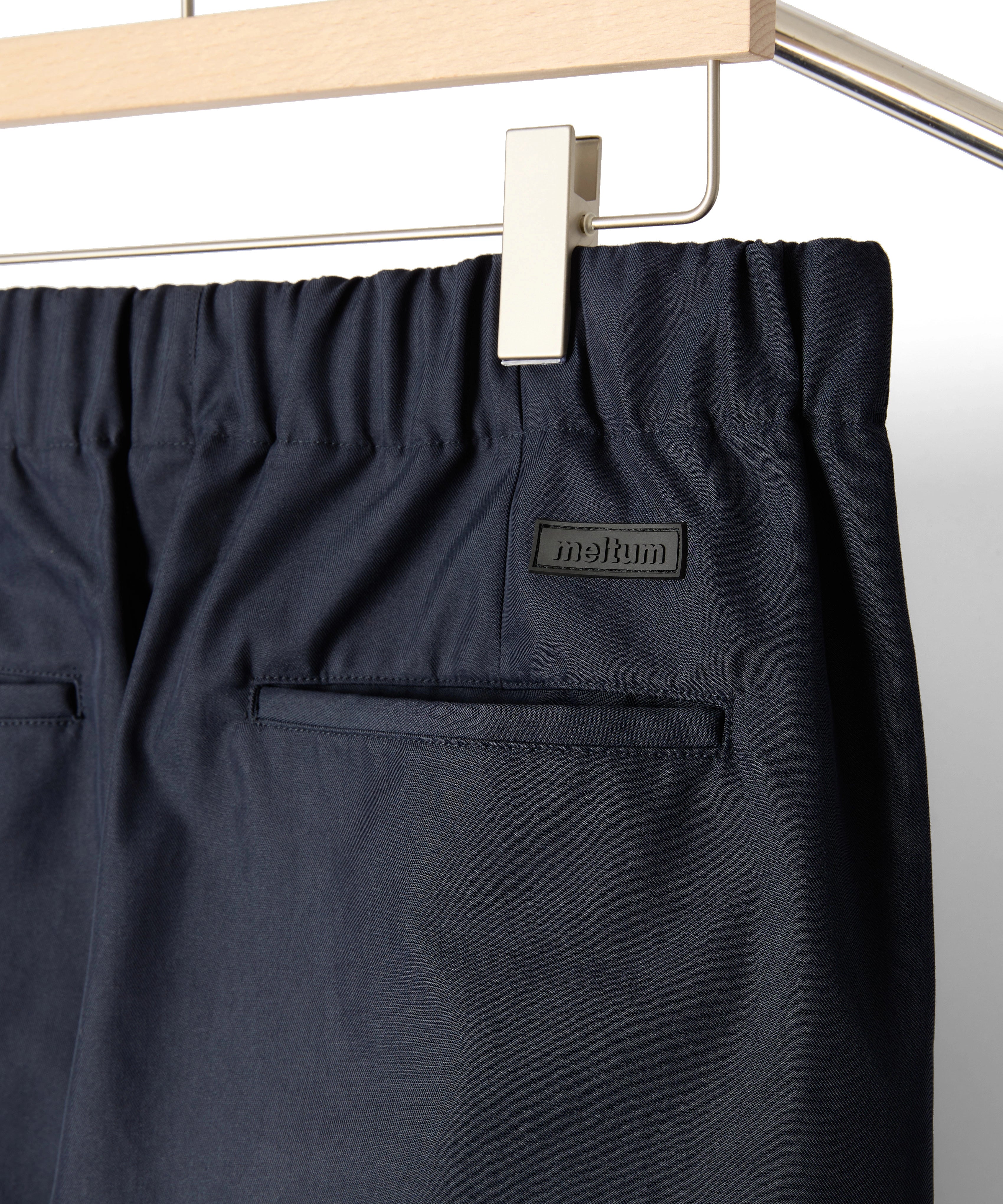 NYLON TWILL STRING PANTS【NAVY】