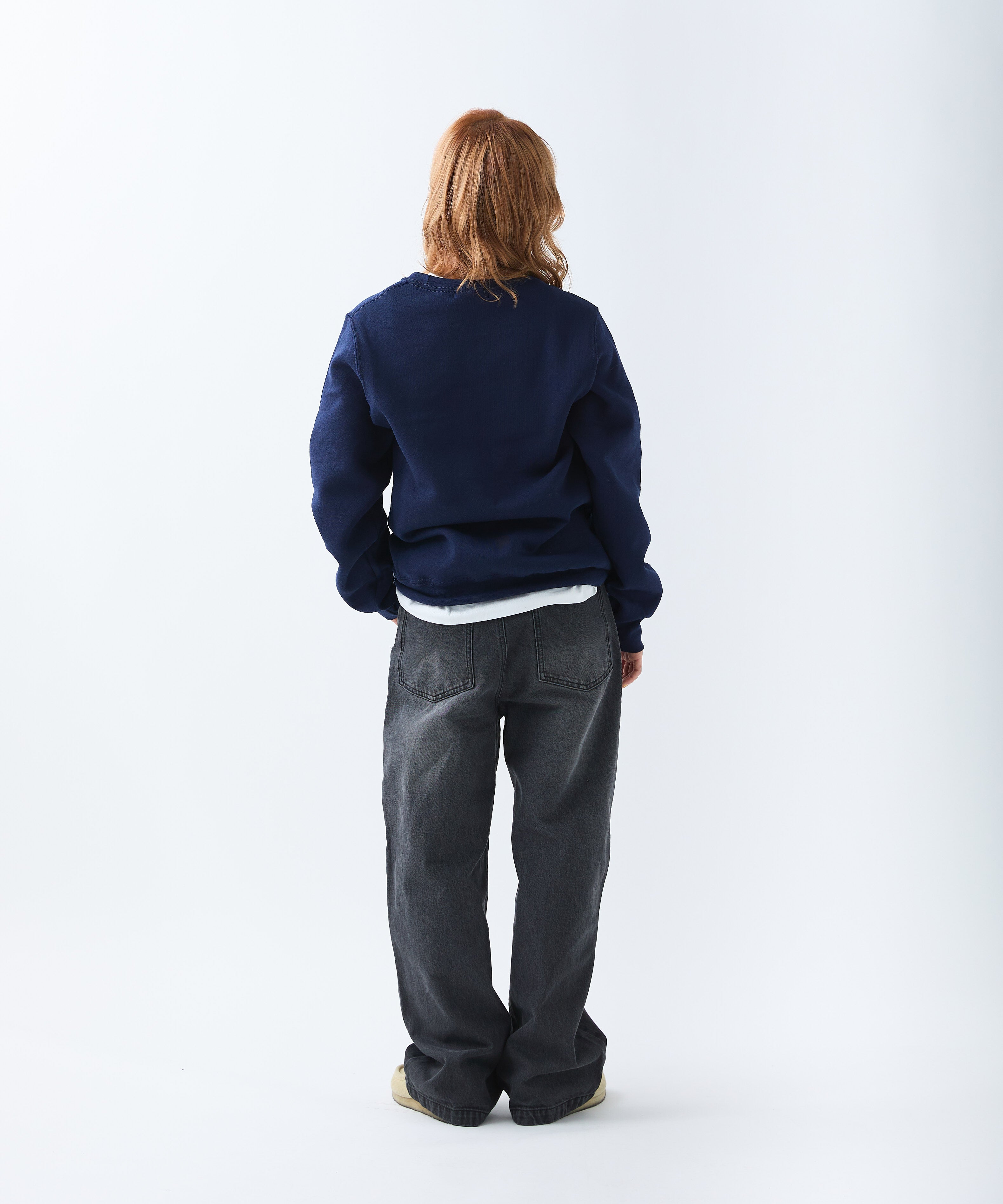 ×RUSSELL ATHLETIC STANDARD CREWNECK SWEAT [ASH]