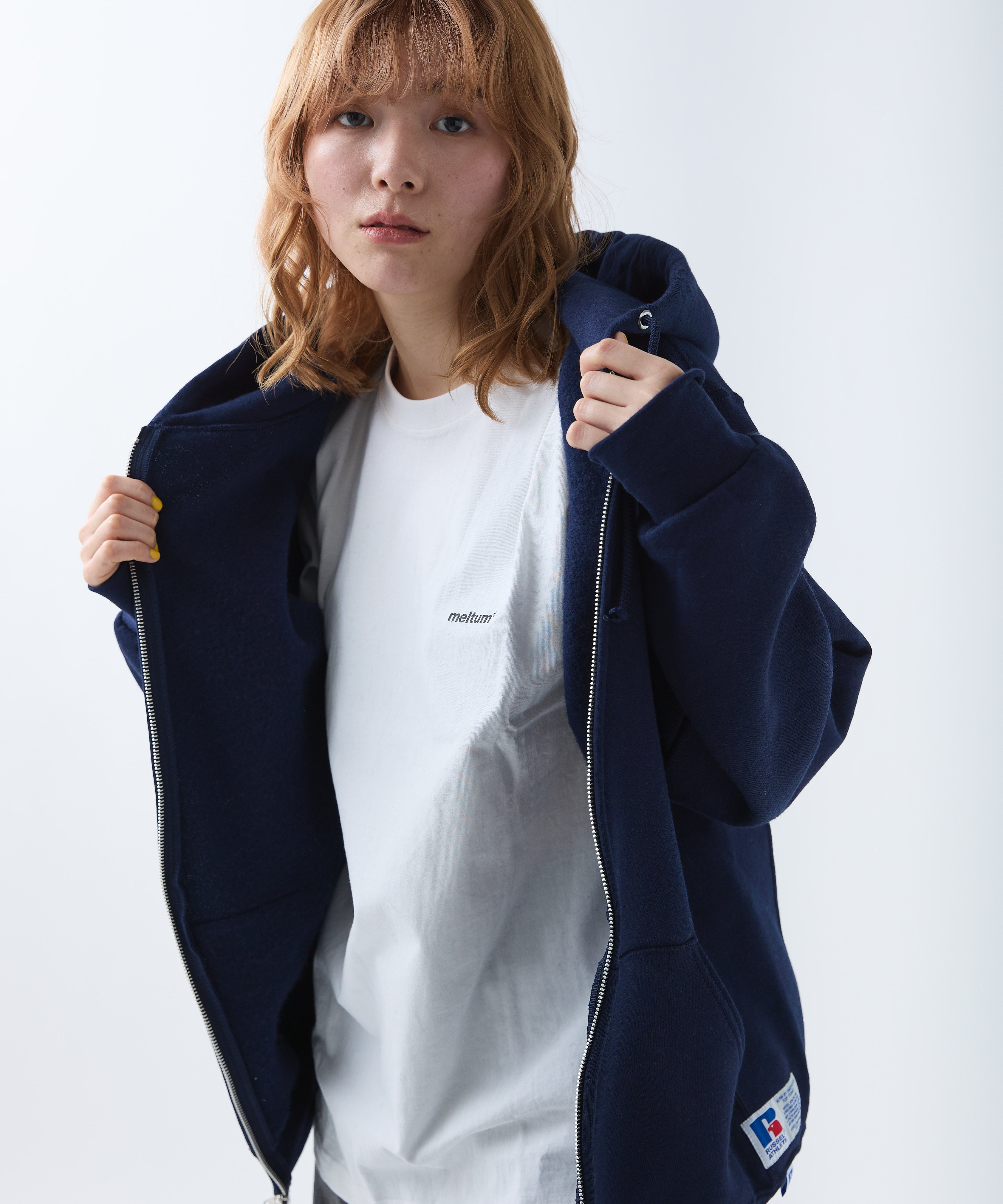 ×RUSSELL ATHLETIC STANDARD ZIP HOODIE