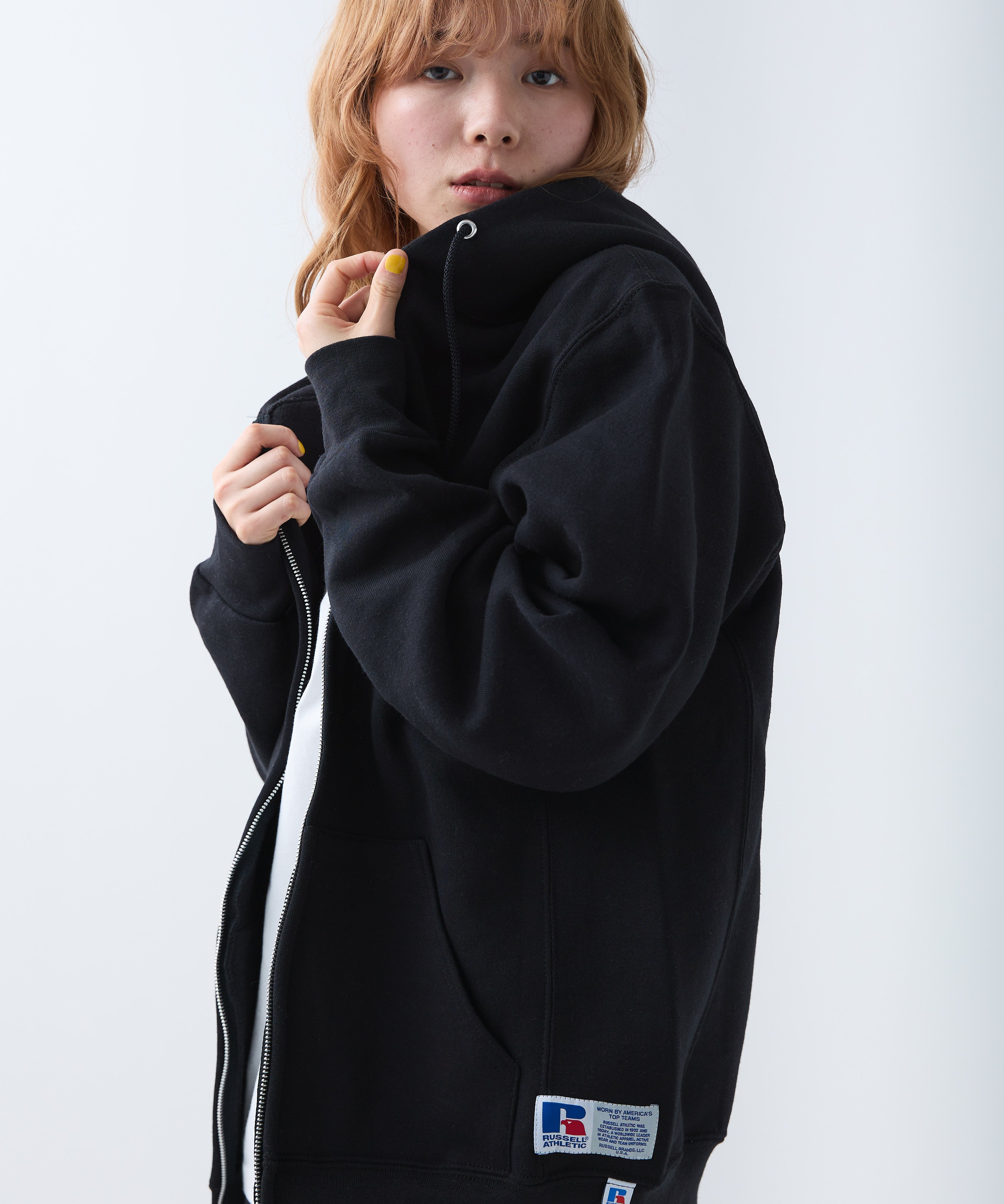 ×RUSSELL ATHLETIC STANDARD ZIP HOODIE