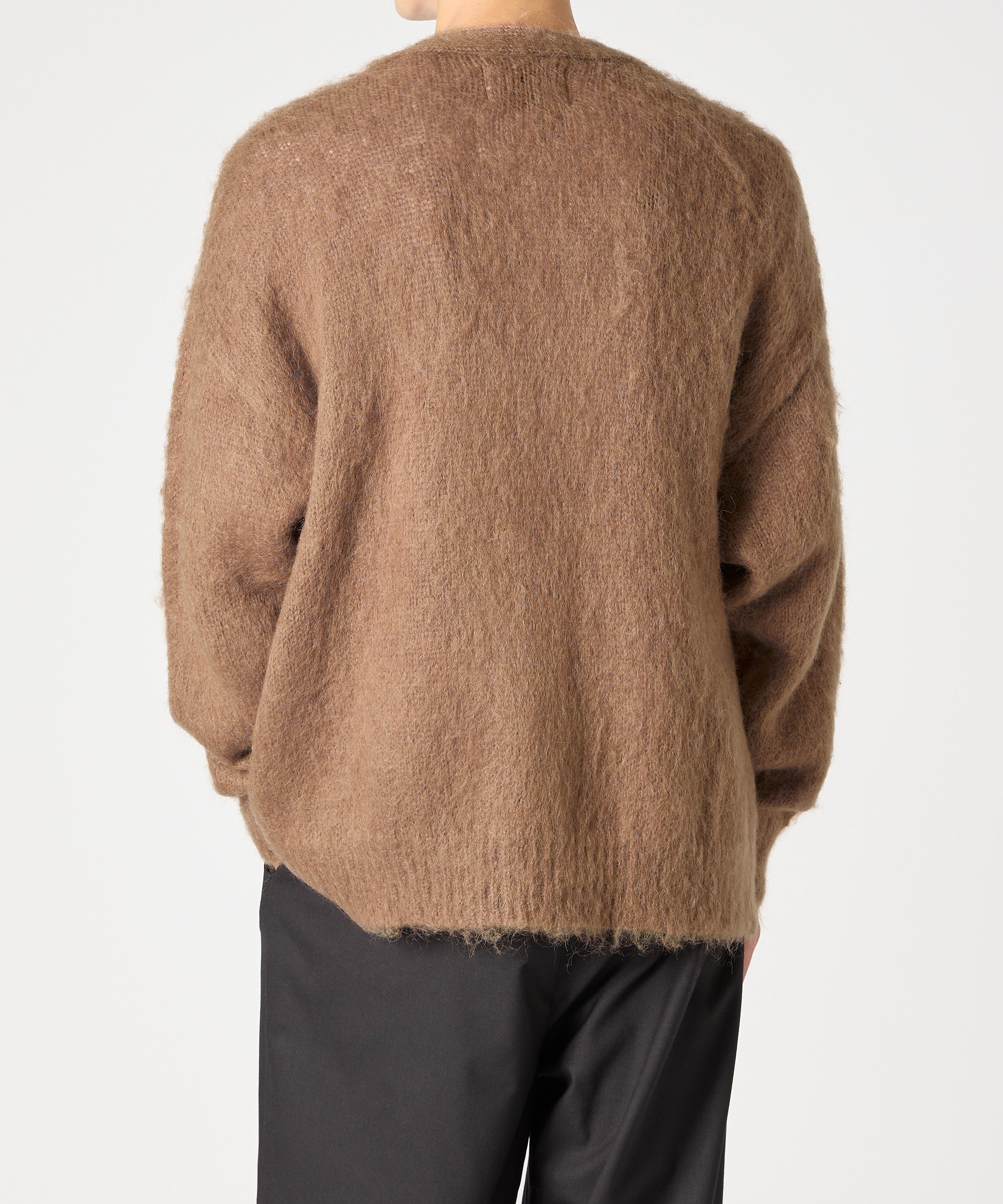 MOHAIR CARDIGAN【BROWN】