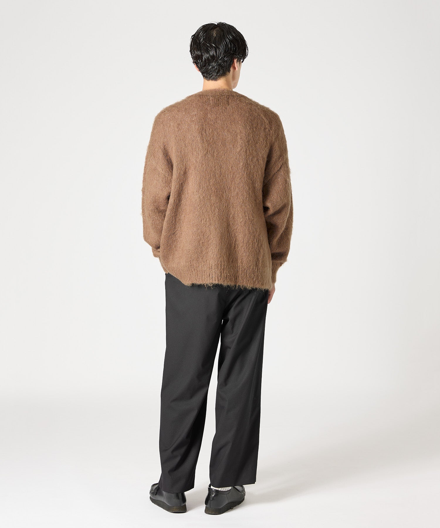 MOHAIR CARDIGAN【BROWN】