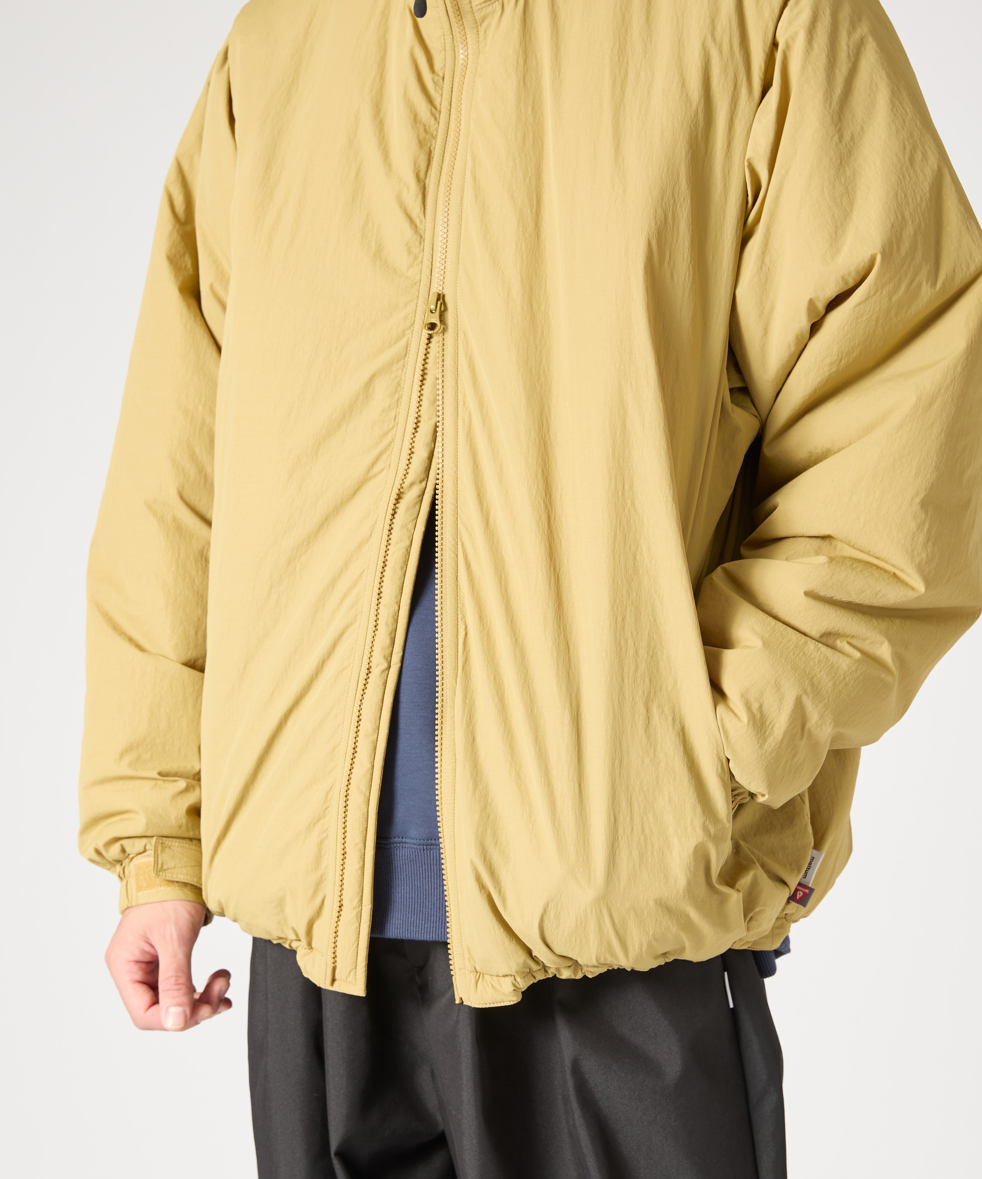 ［2024.11.08 FRI 18:00~ INSTOCK］×WILDTHINGS DETACHABLE PADDING BLOUSON【KHAKI】