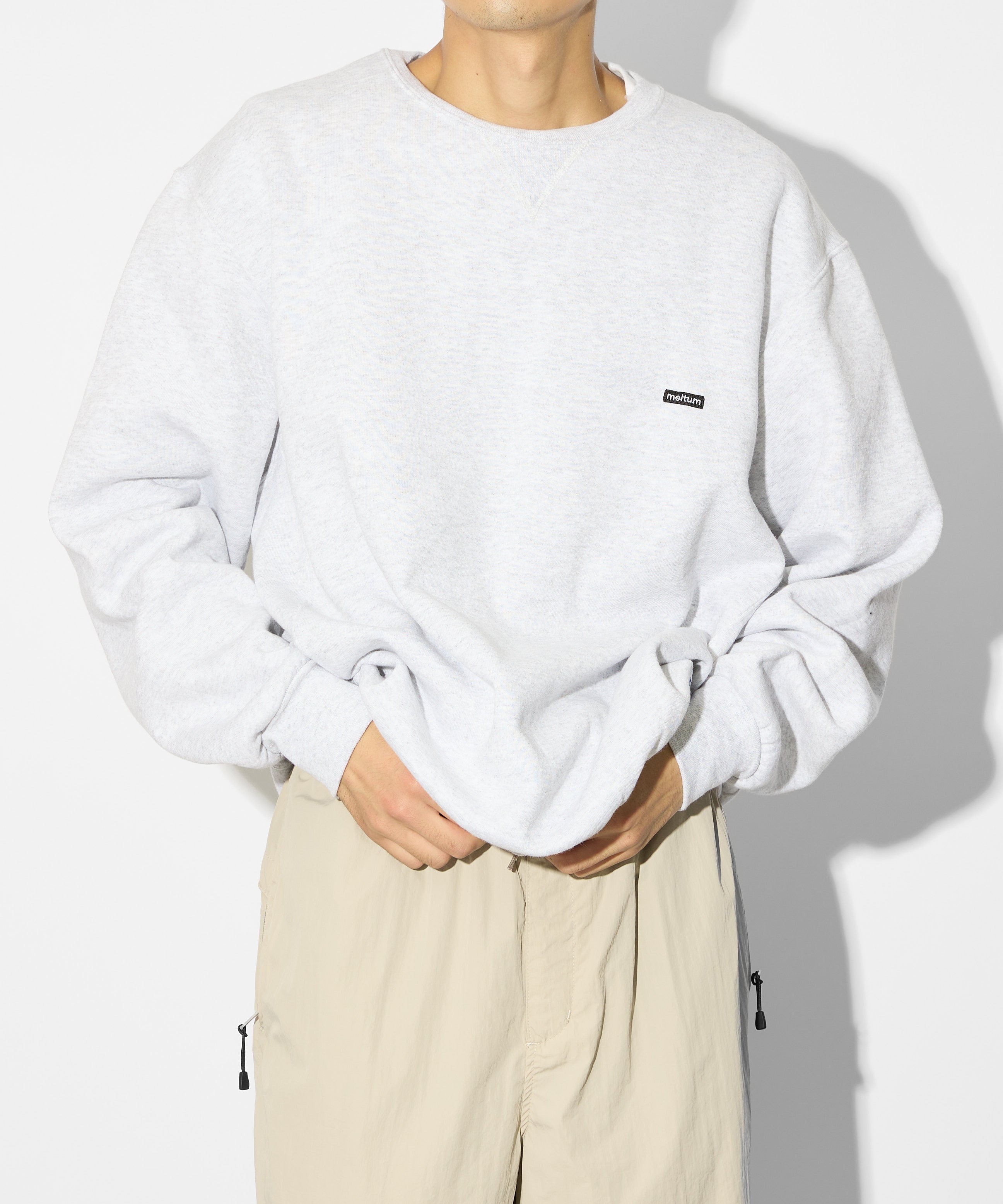 ×RUSSELL ATHLETIC STANDARD CREWNECK SWEAT [ASH]