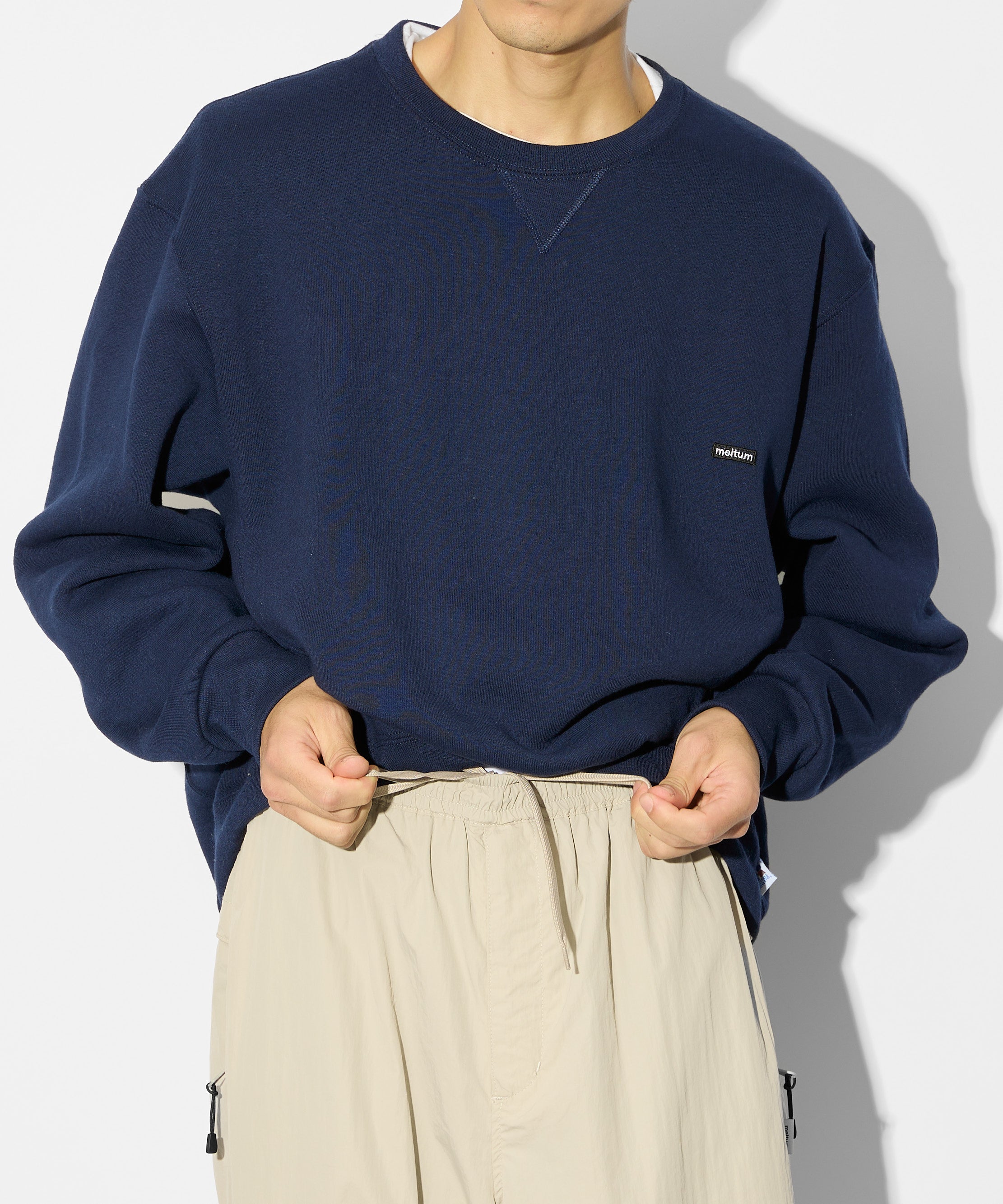 ×RUSSELL ATHLETIC STANDARD CREWNECK SWEAT【NAVY】