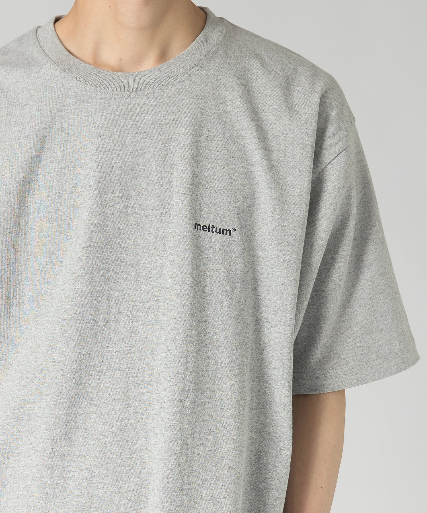 SOUVENIR TEE S/S【GREY】