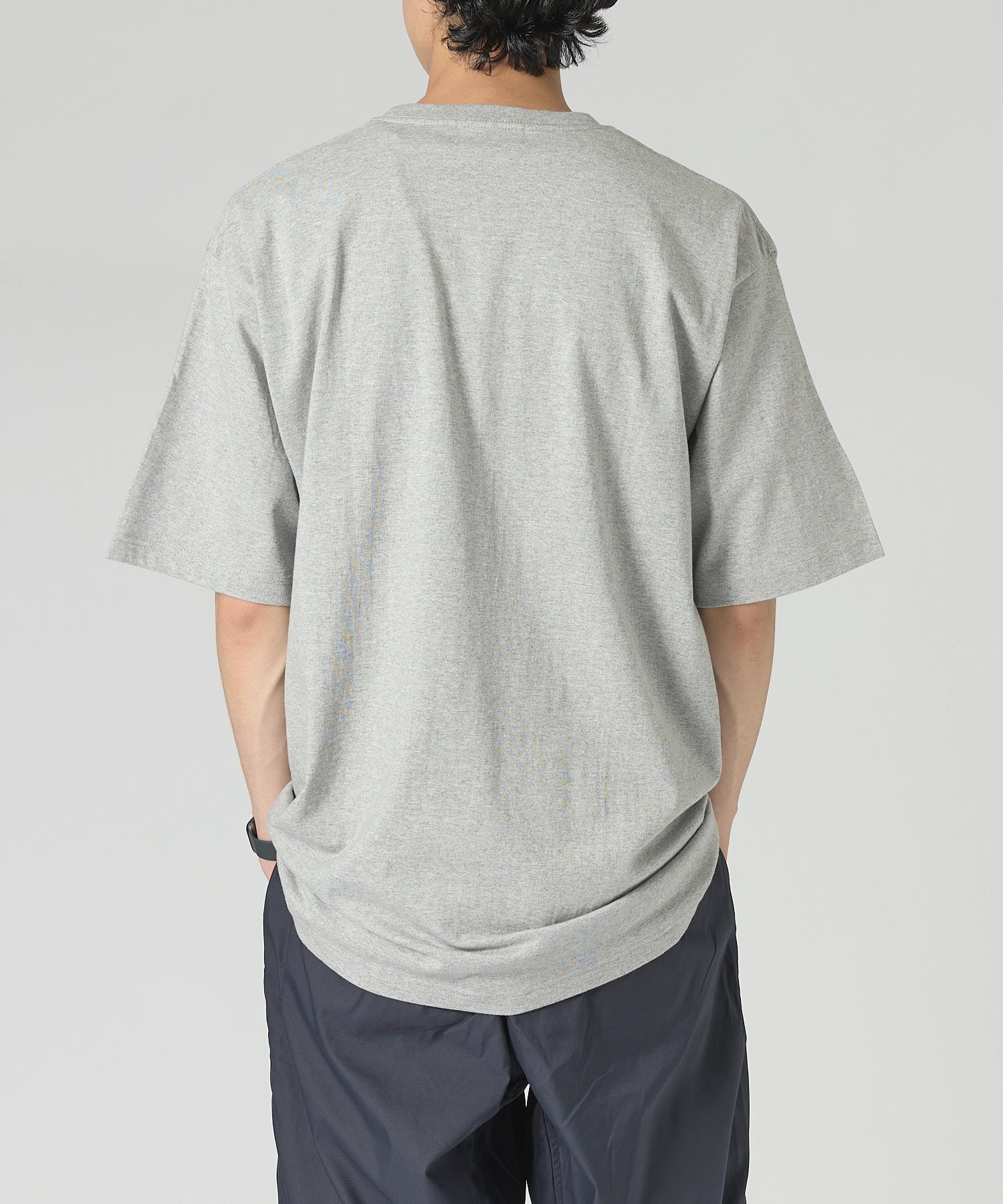 SOUVENIR TEE S/S【GREY】