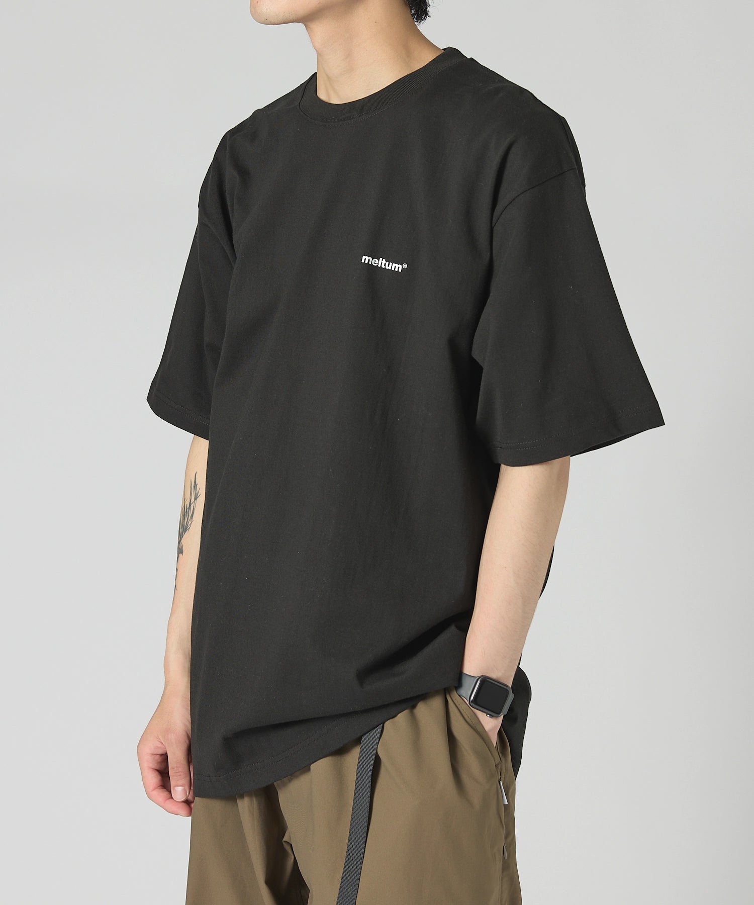 SOUVENIR TEE S/S【BLACK】