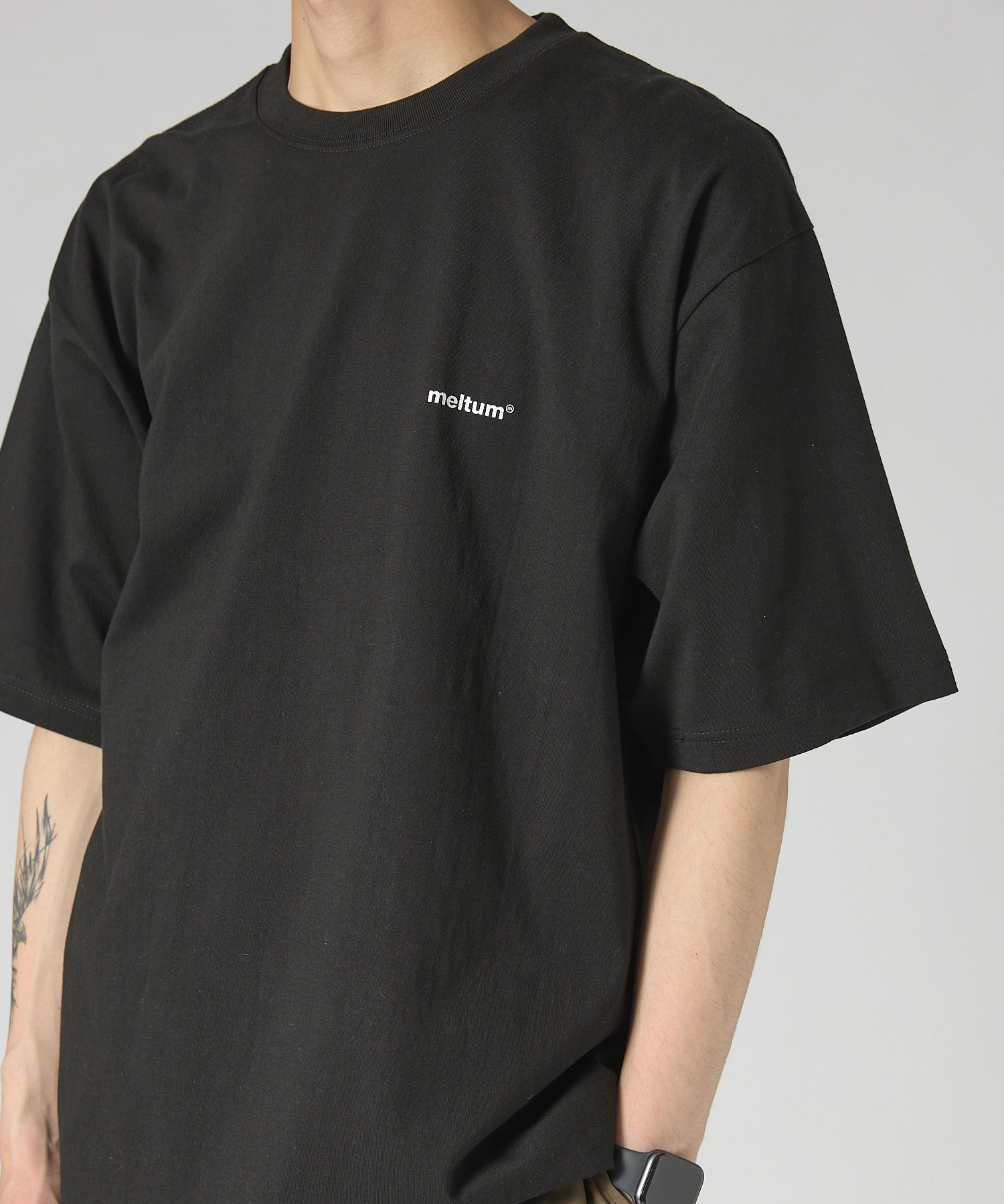 SOUVENIR TEE S/S【BLACK】