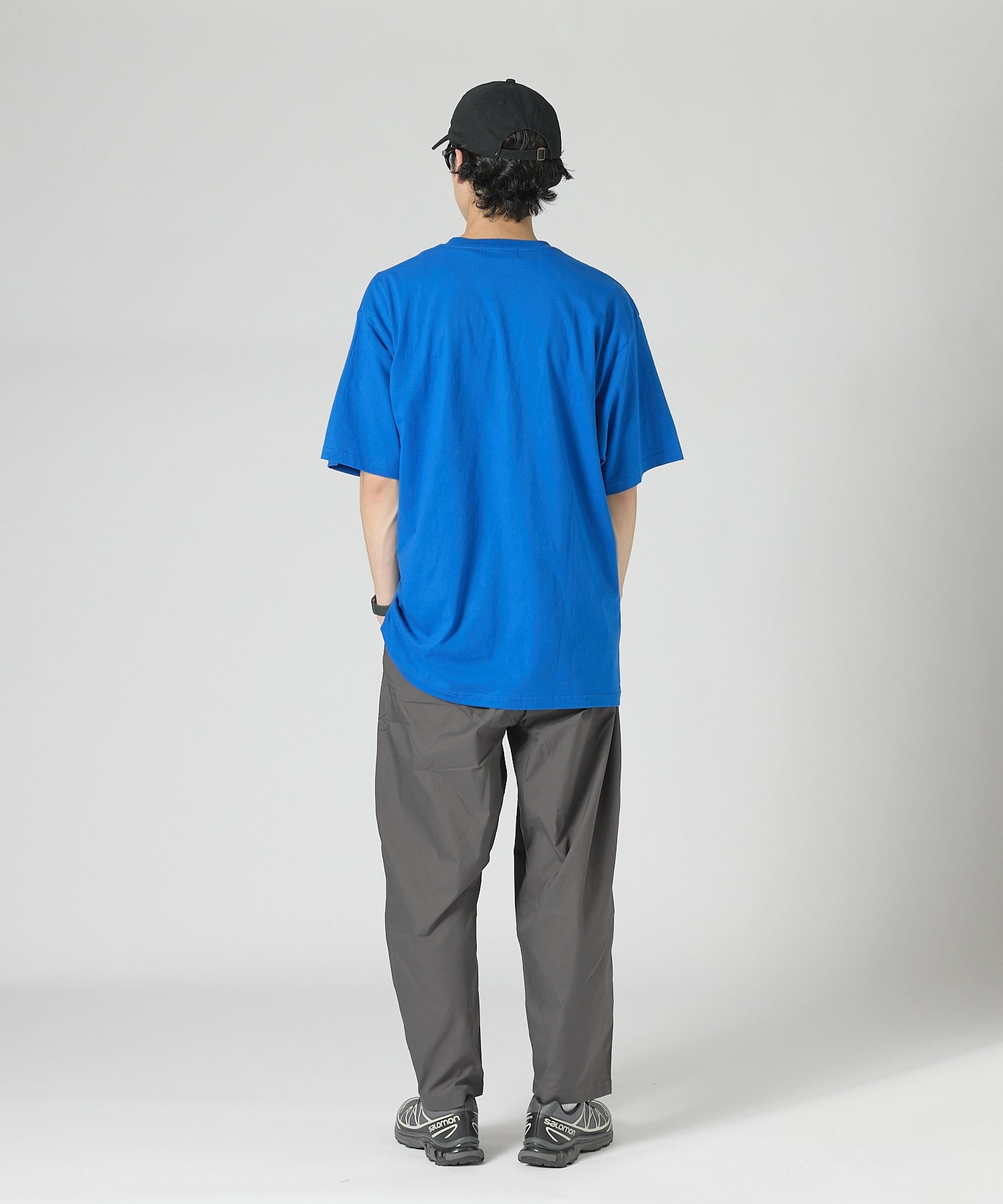 SOUVENIR TEE S/S【BLUE】