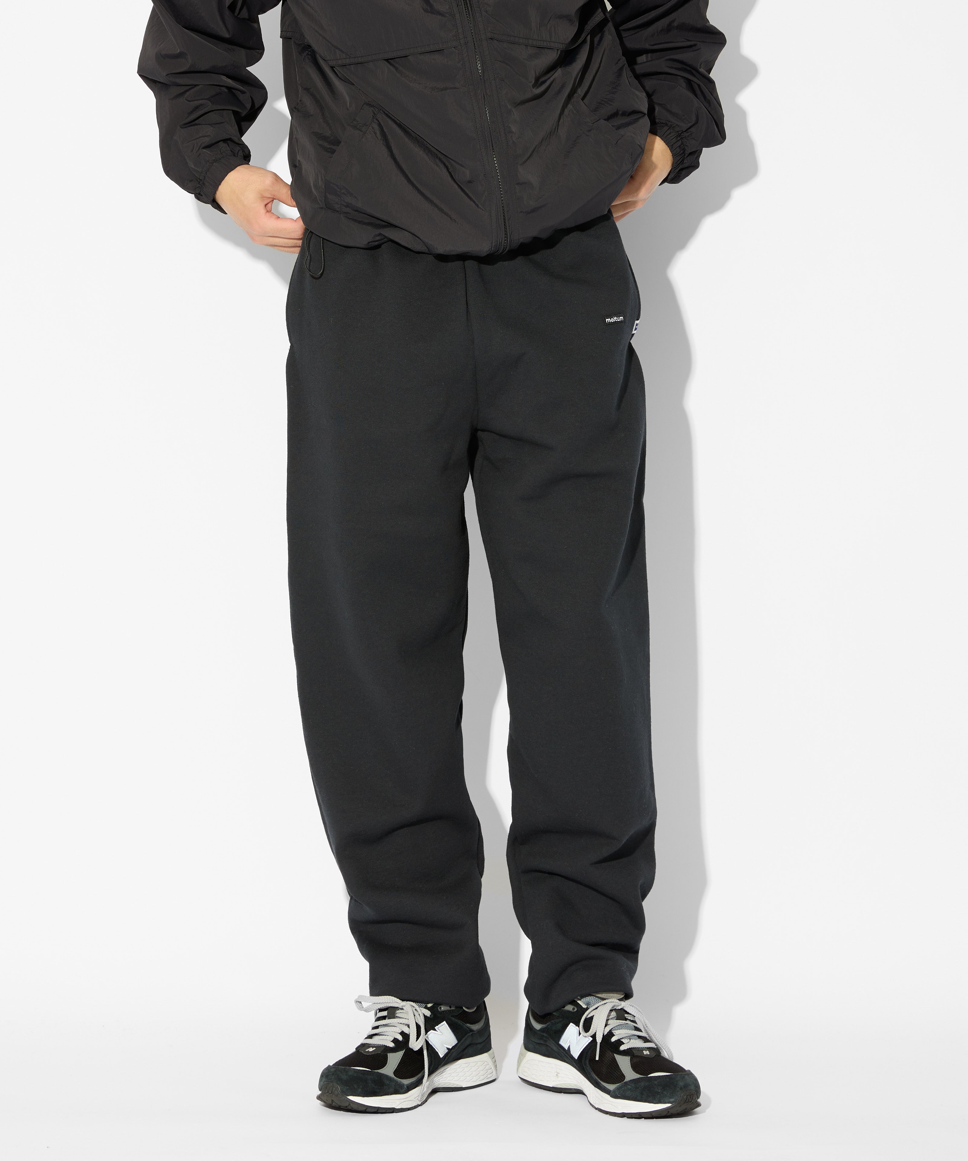 ×RUSSELL ATHLETIC STANDARD SWEAT PANTS [BLACK]