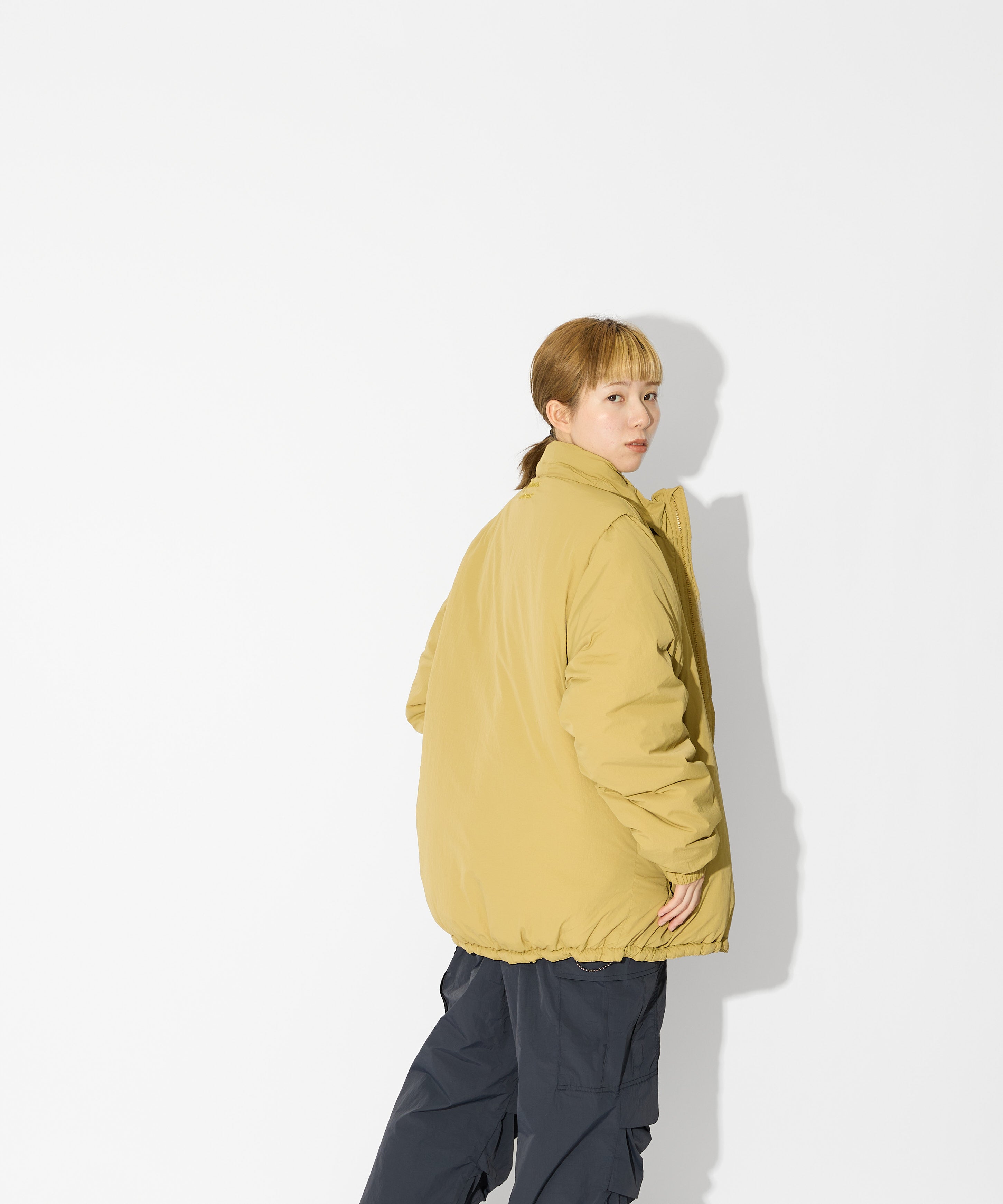 ［2024.11.08 FRI 18:00~ INSTOCK］×WILDTHINGS DETACHABLE PADDING BLOUSON【KHAKI】