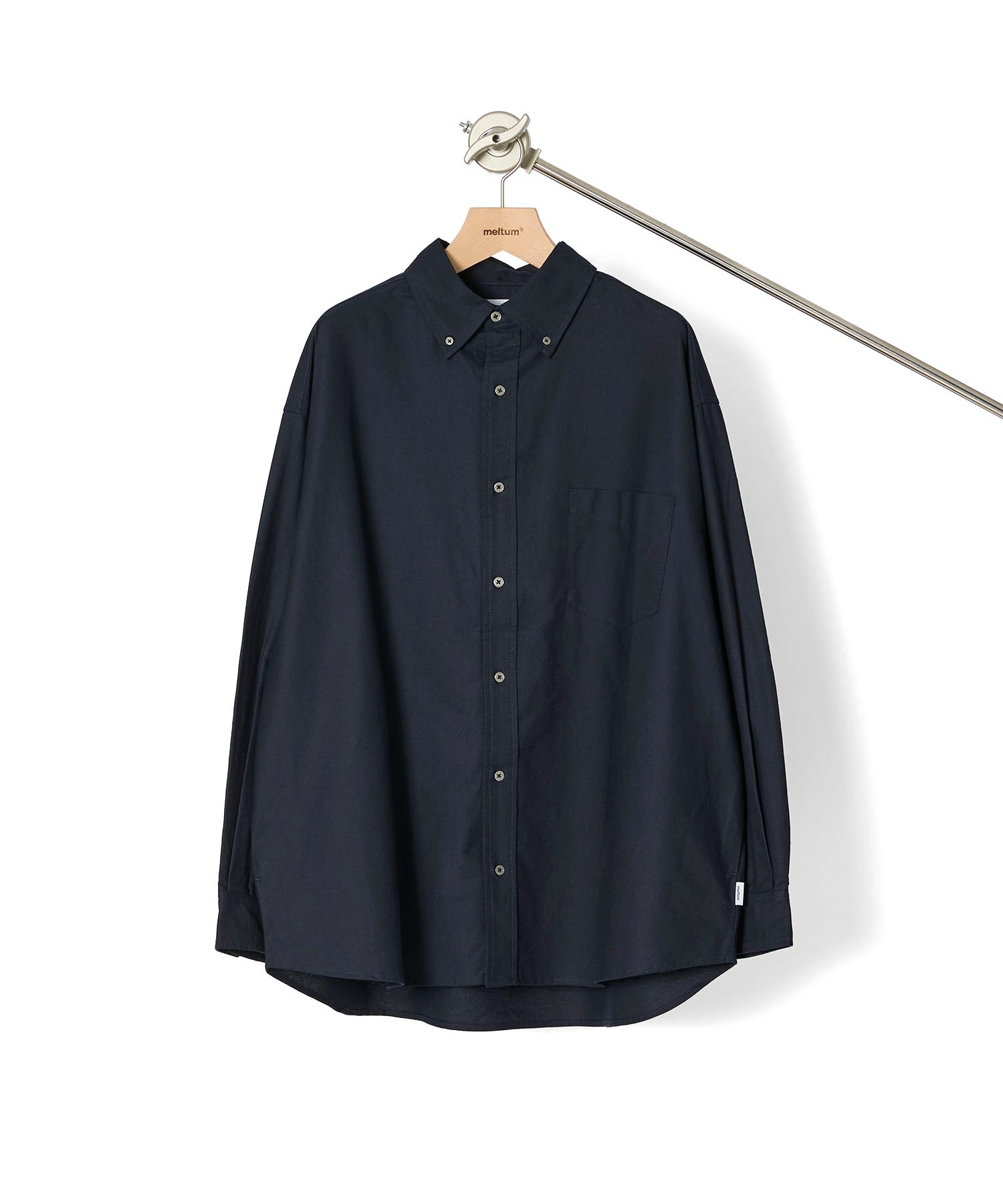 OVERSIZED B.D SHIRT【NAVY】