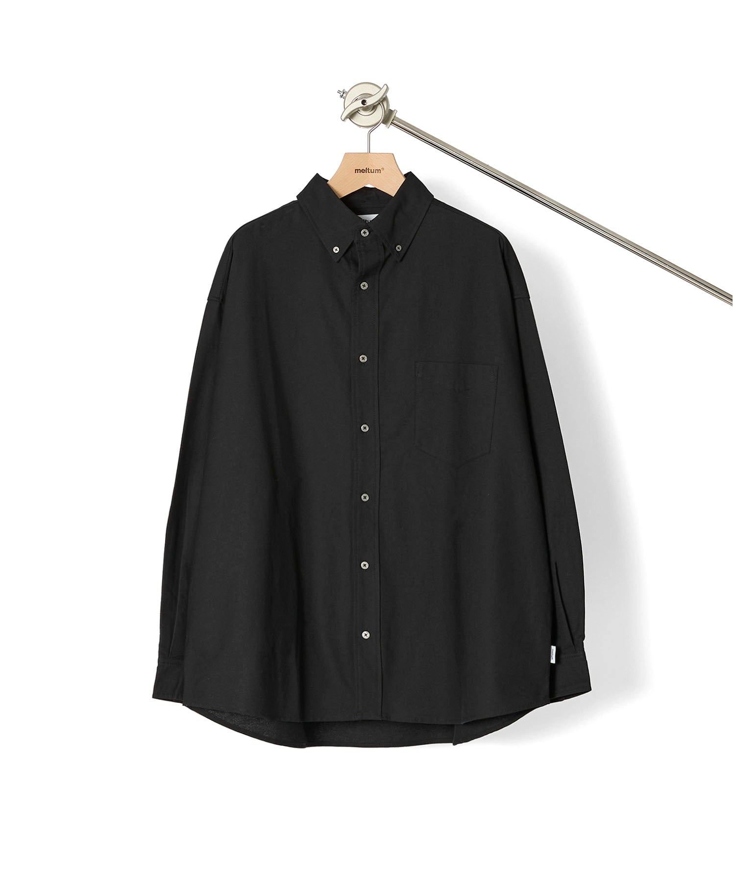 OVERSIZED B.D SHIRT【BLACK】