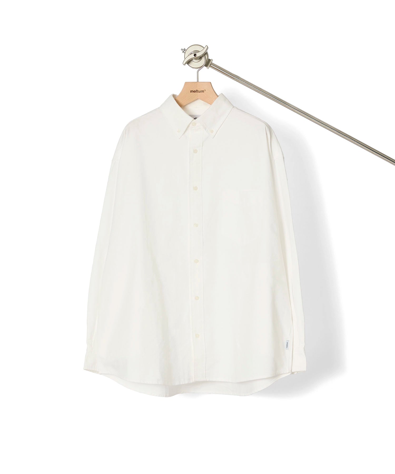 OVERSIZED B.D SHIRT【WHITE】