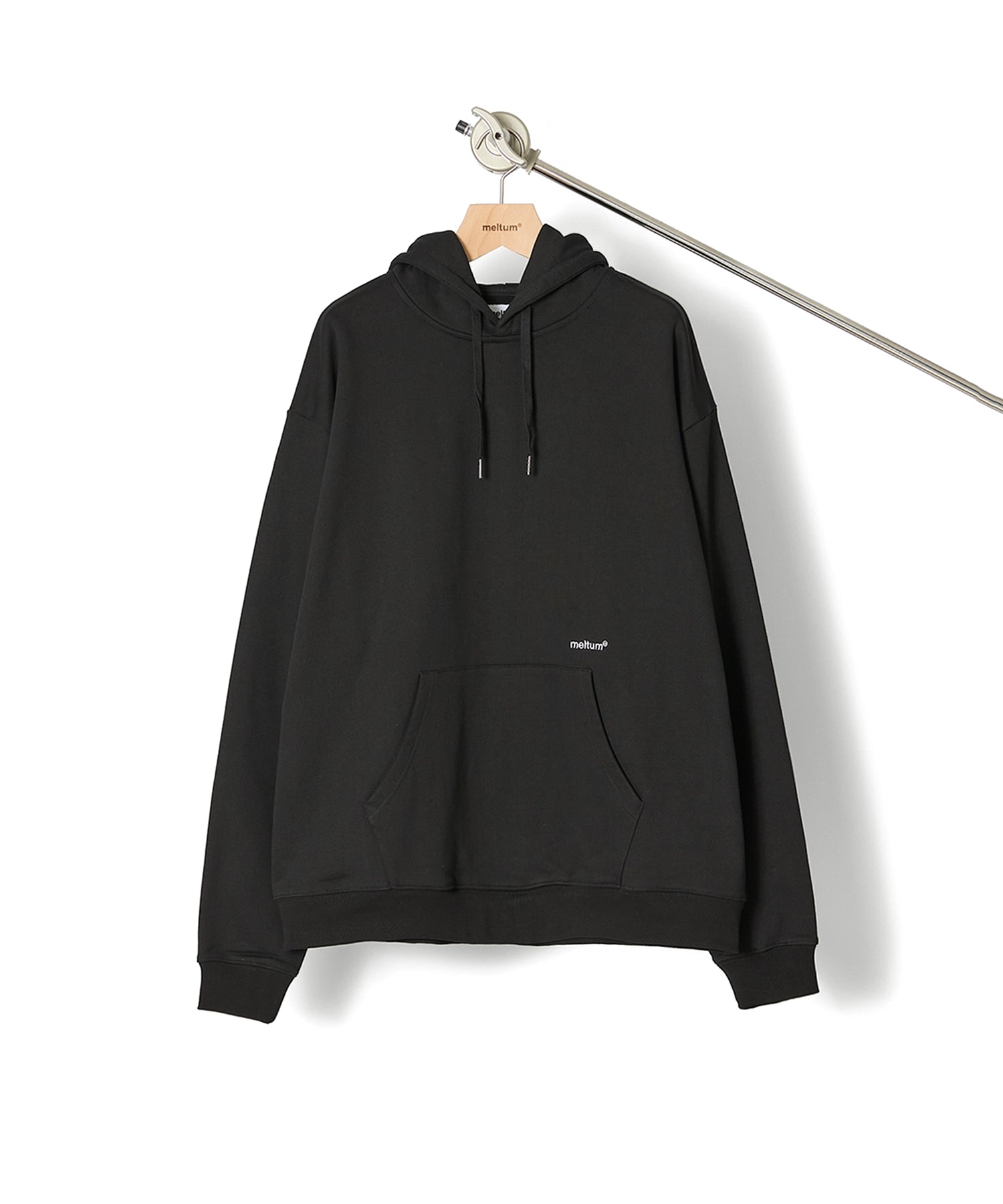 US COTTON HEAVEY SWEAT HOODIE [BLACK]