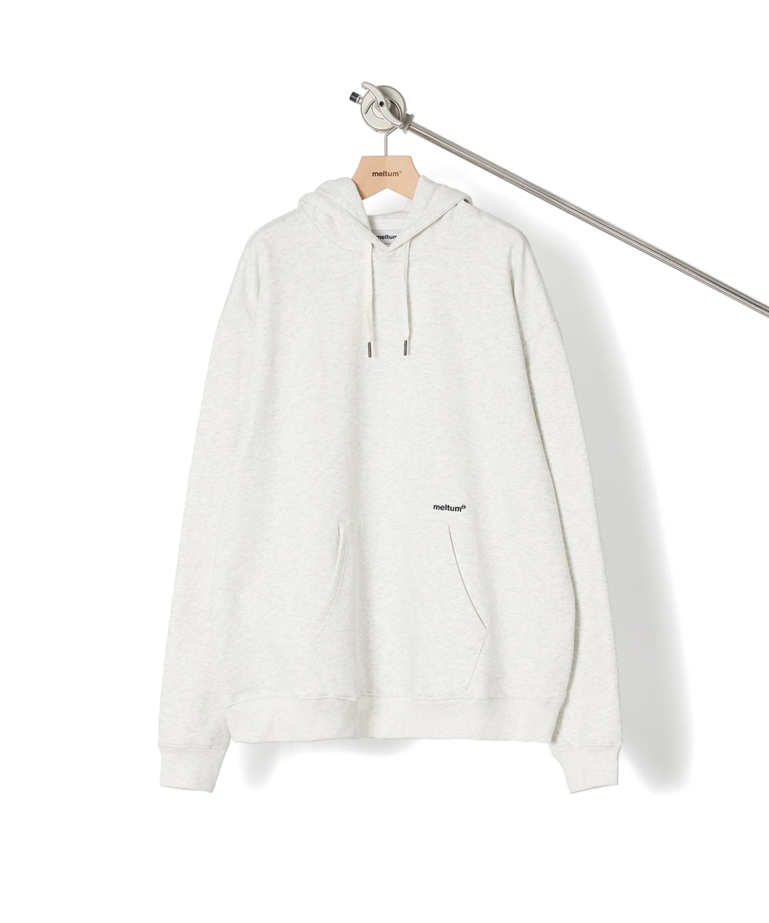 US COTTON HEAVEY SWEAT HOODIE【ASH】