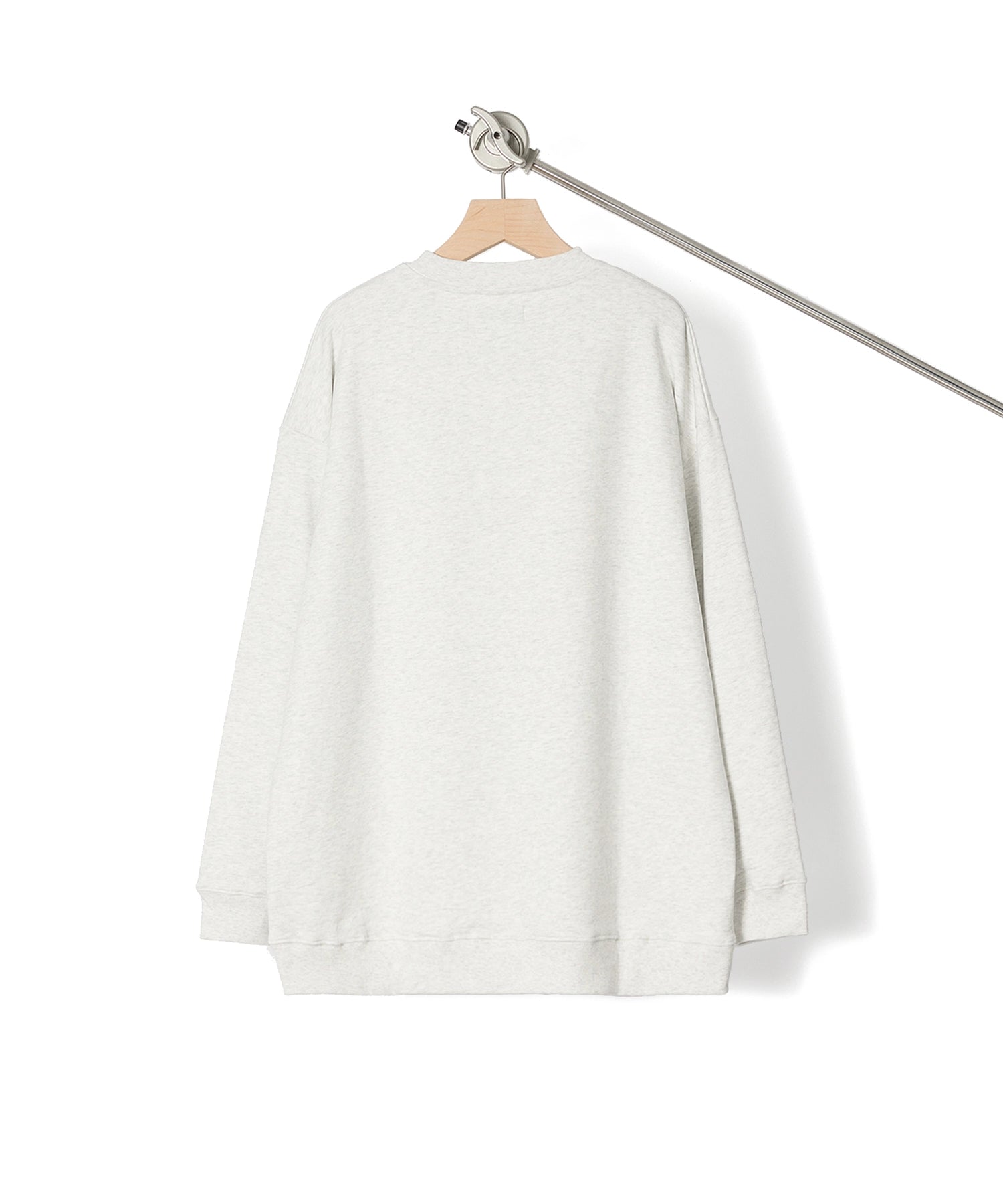 US COTTON HEAVEY SWEAT CREW【ASH】