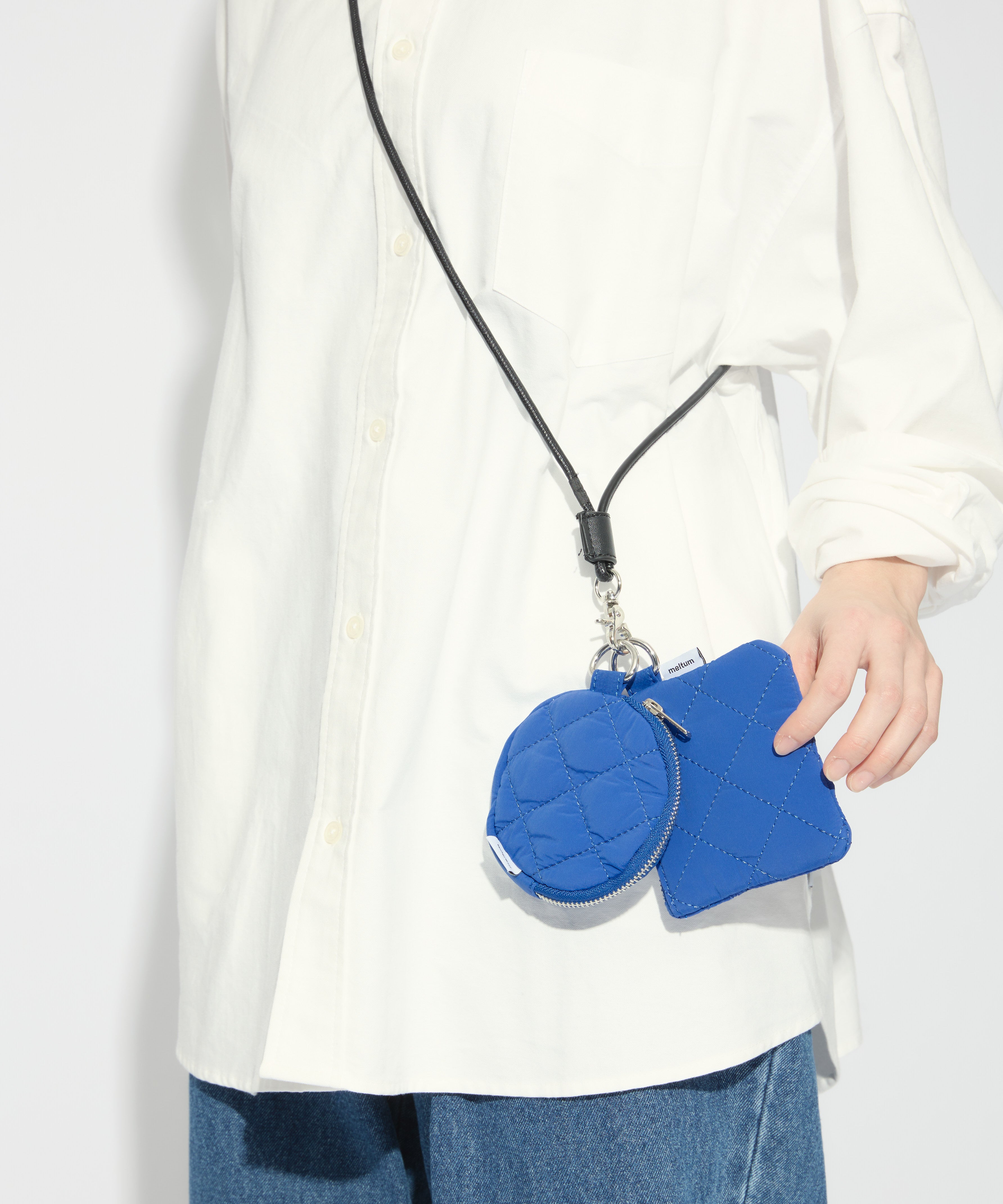 QUILT POUCH SET【BLUE】