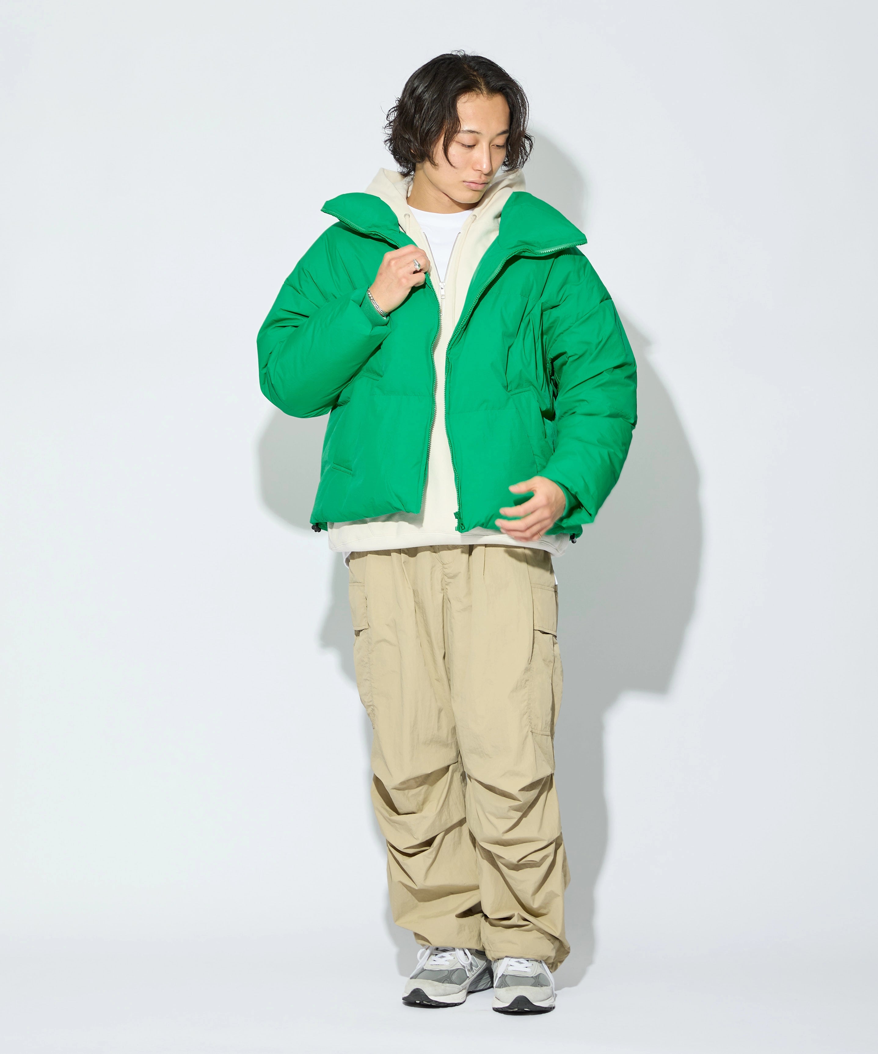 PUFF DOWN JACKET【GREEN】