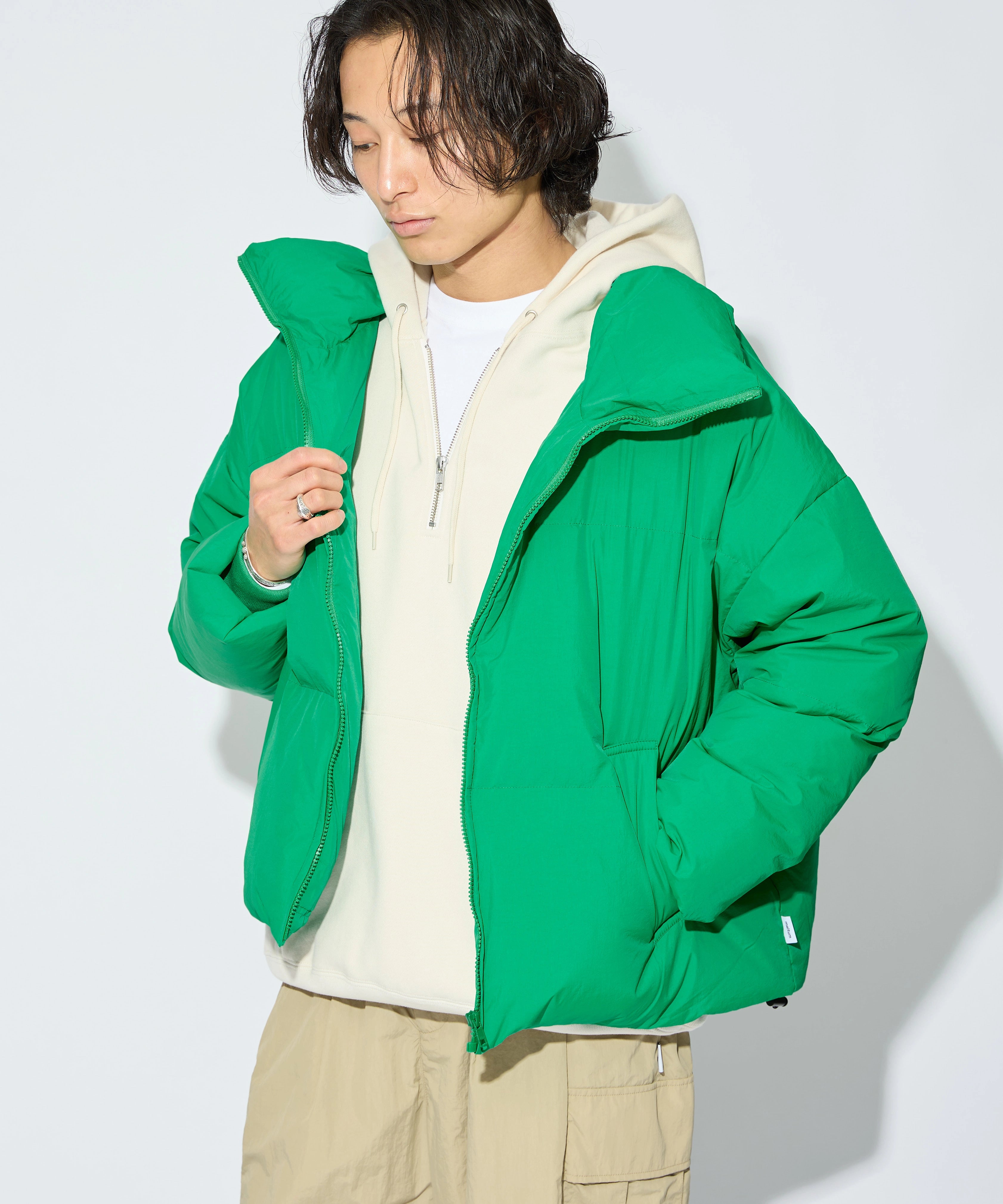 PUFF DOWN JACKET【GREEN】