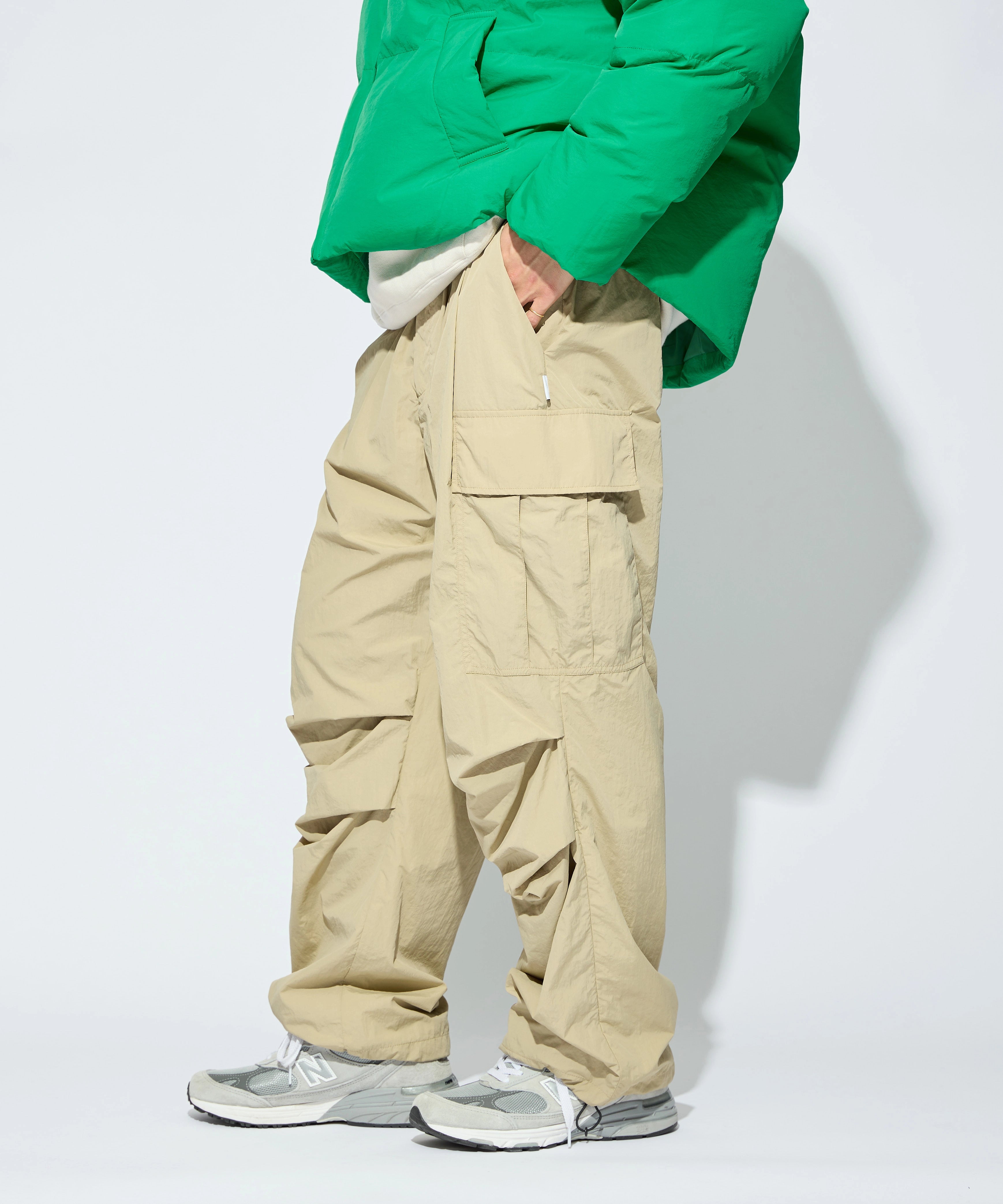 ALL-ROUND CARGO STRING PANTS【BEIGE】