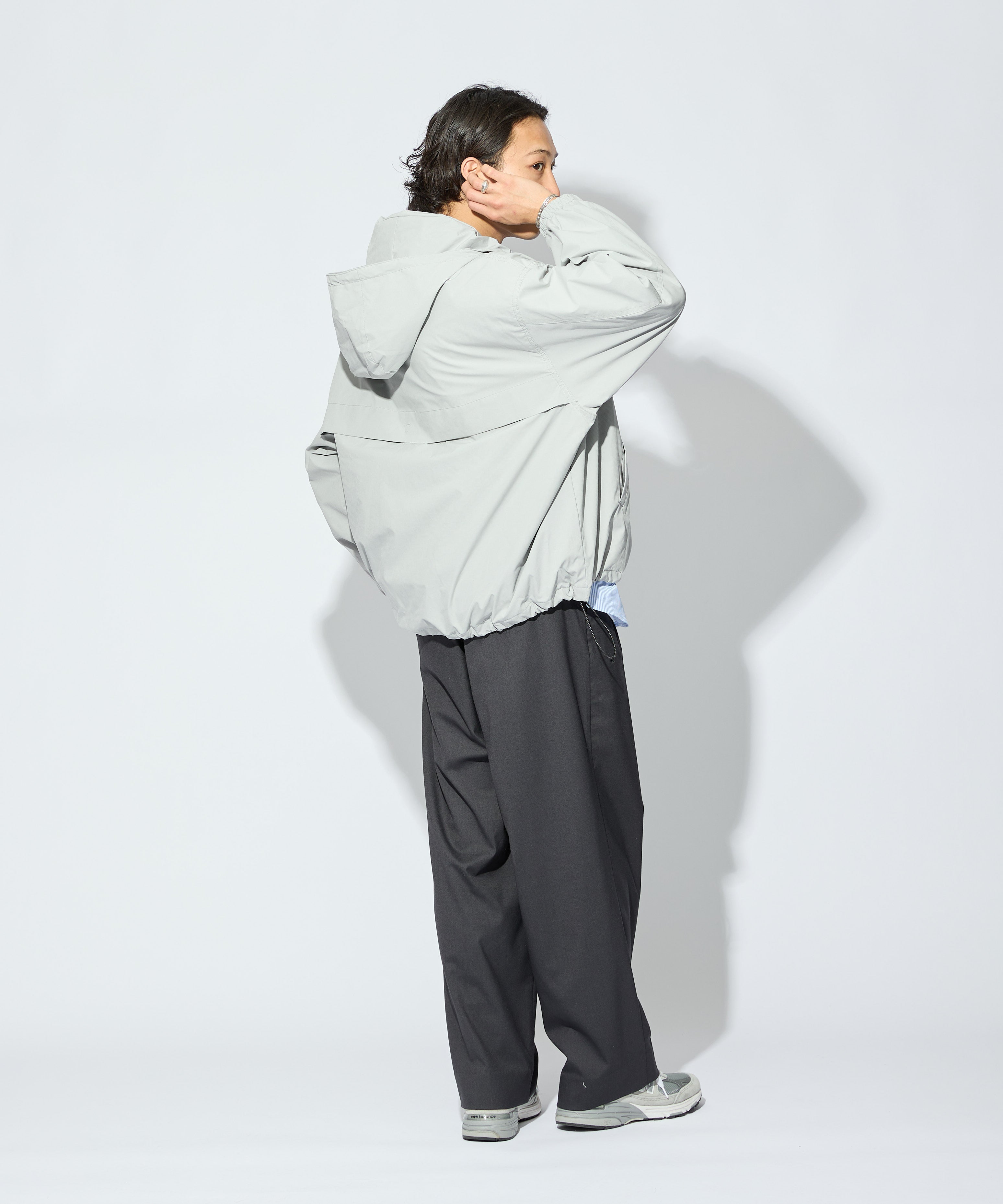 WORK EASY SLACKS【CHARCOAL】