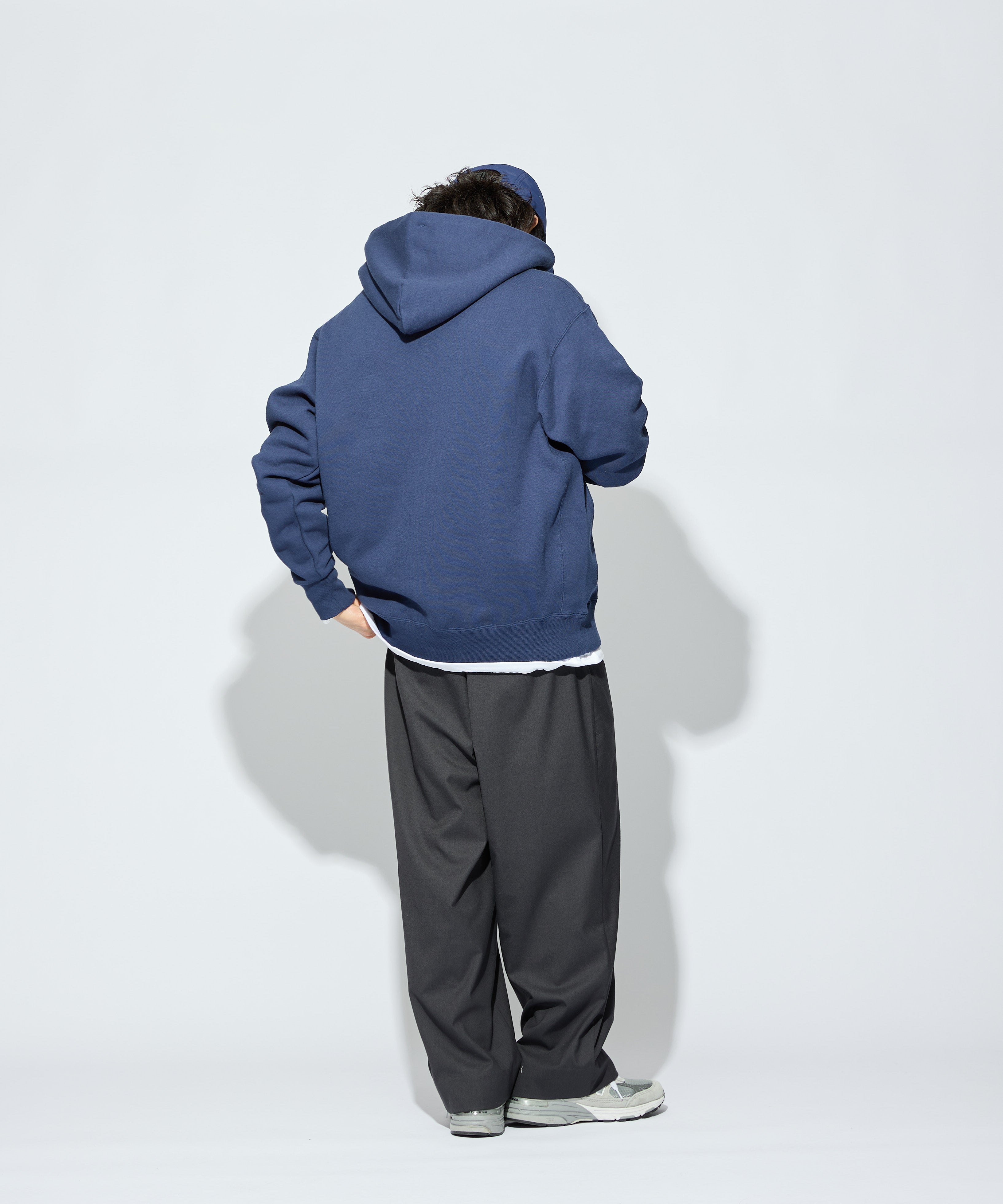 WORK EASY SLACKS【CHARCOAL】